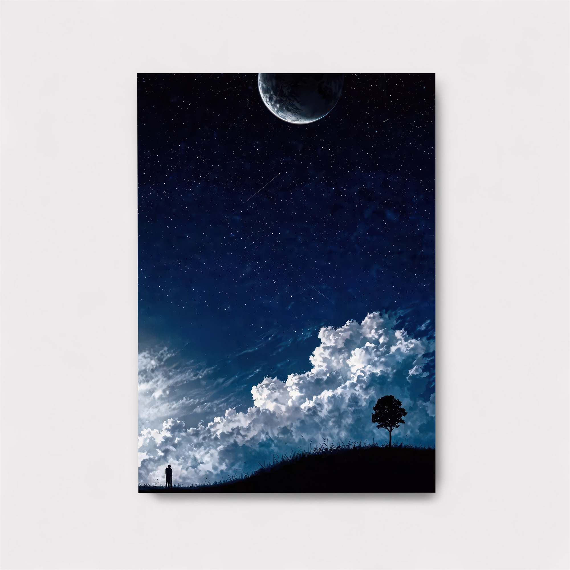 Moonlit Solitude Safe Wall Magnetic / M