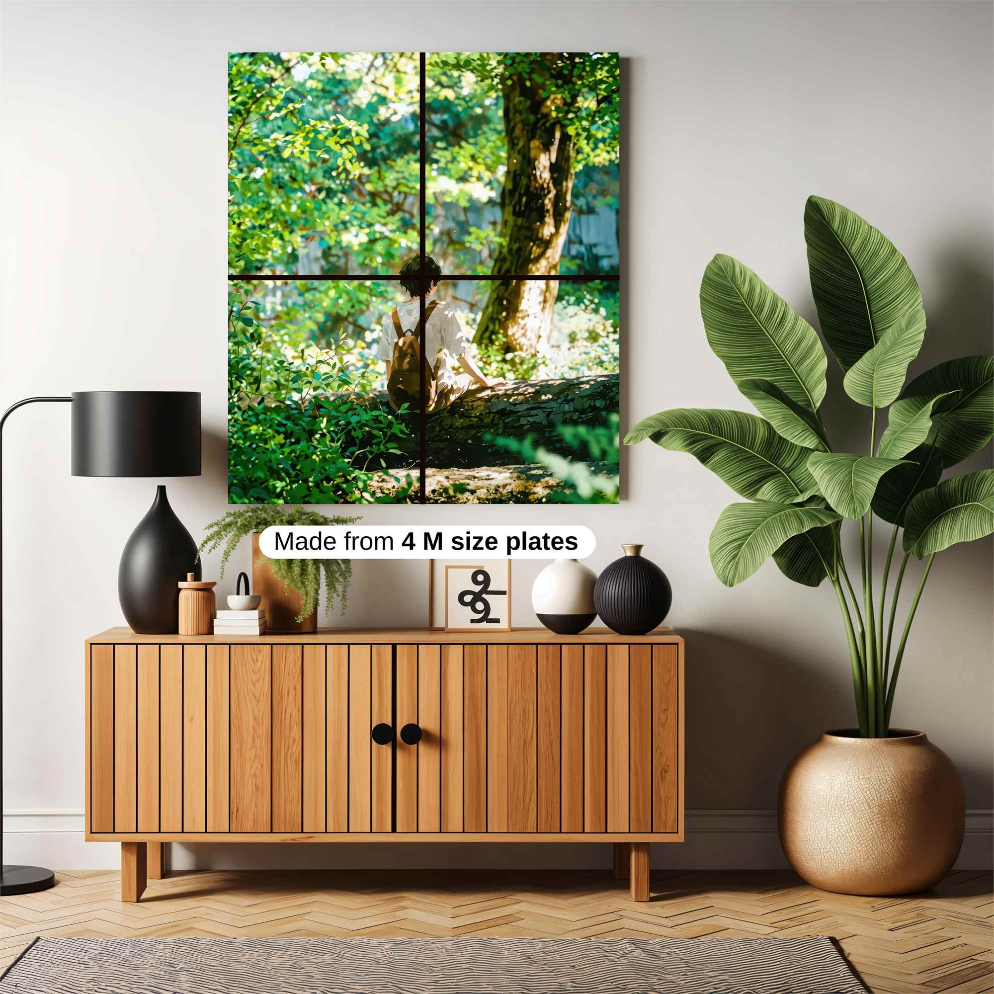 Forest Tranquil Safe Wall Magnetic / M