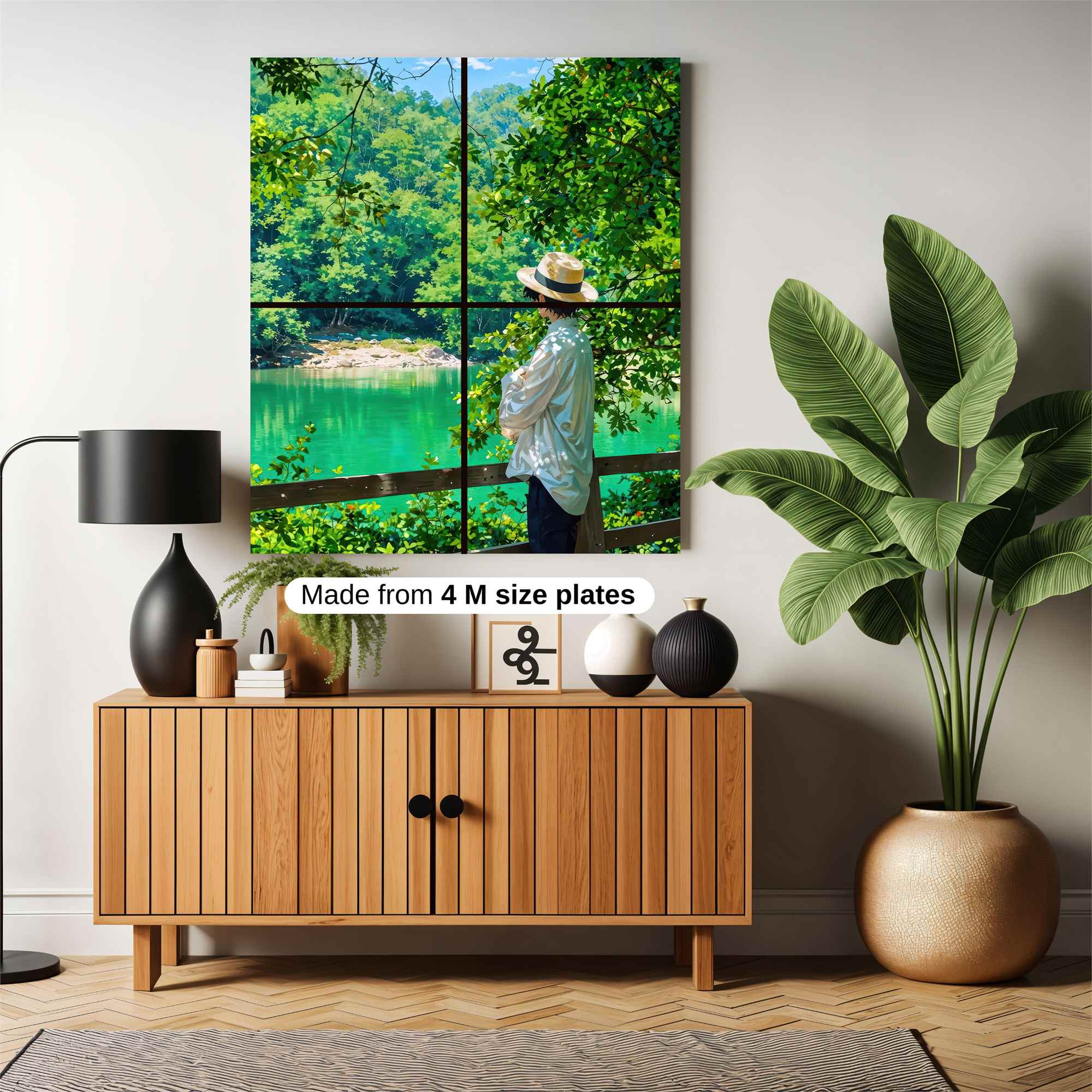 Nature's Serenity Safe Wall Magnetic / M