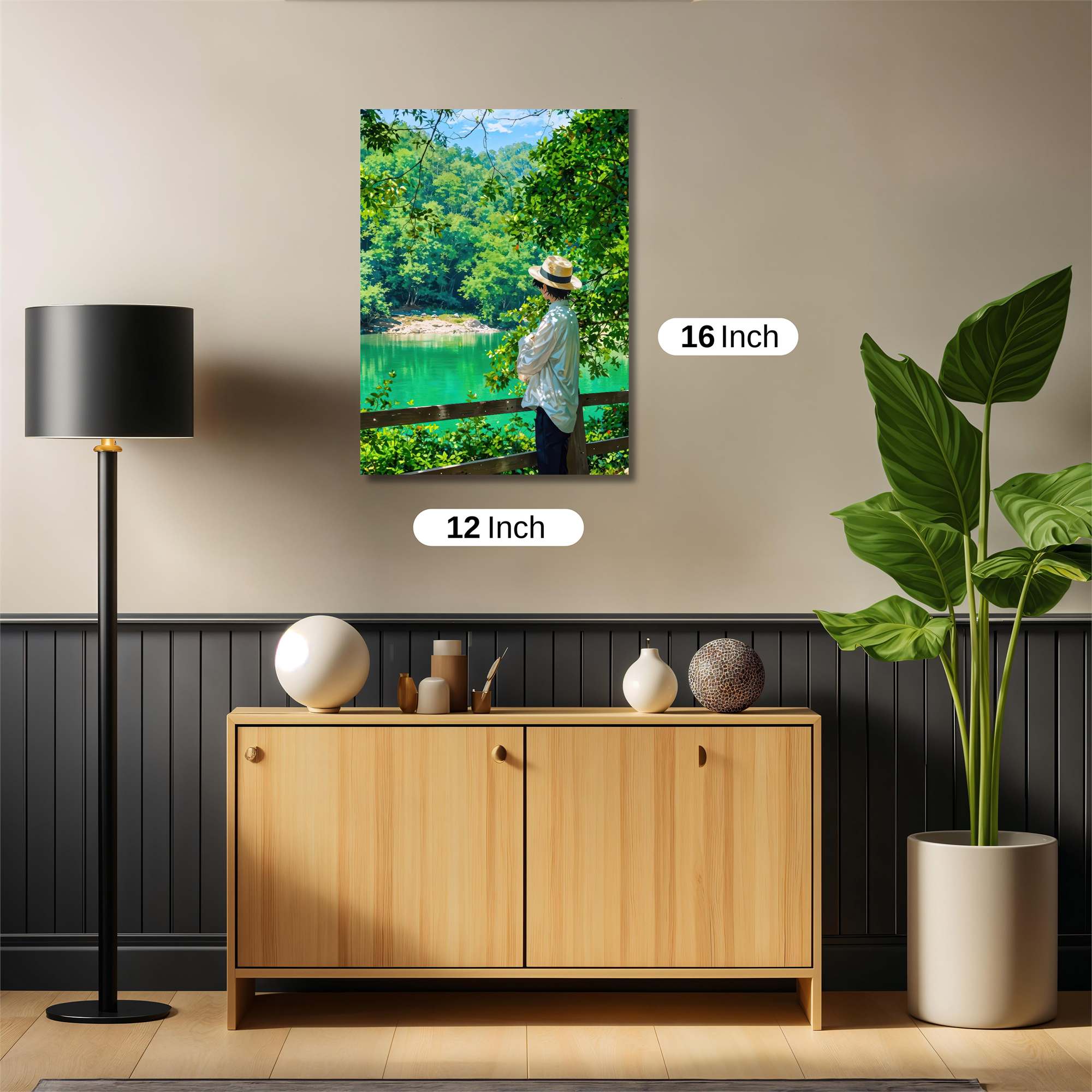 Nature's Serenity Safe Wall Magnetic / M