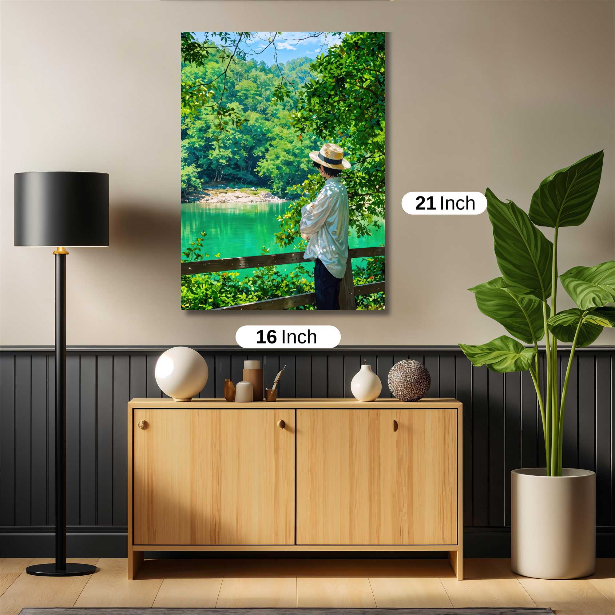 Nature's Serenity Safe Wall Magnetic / M