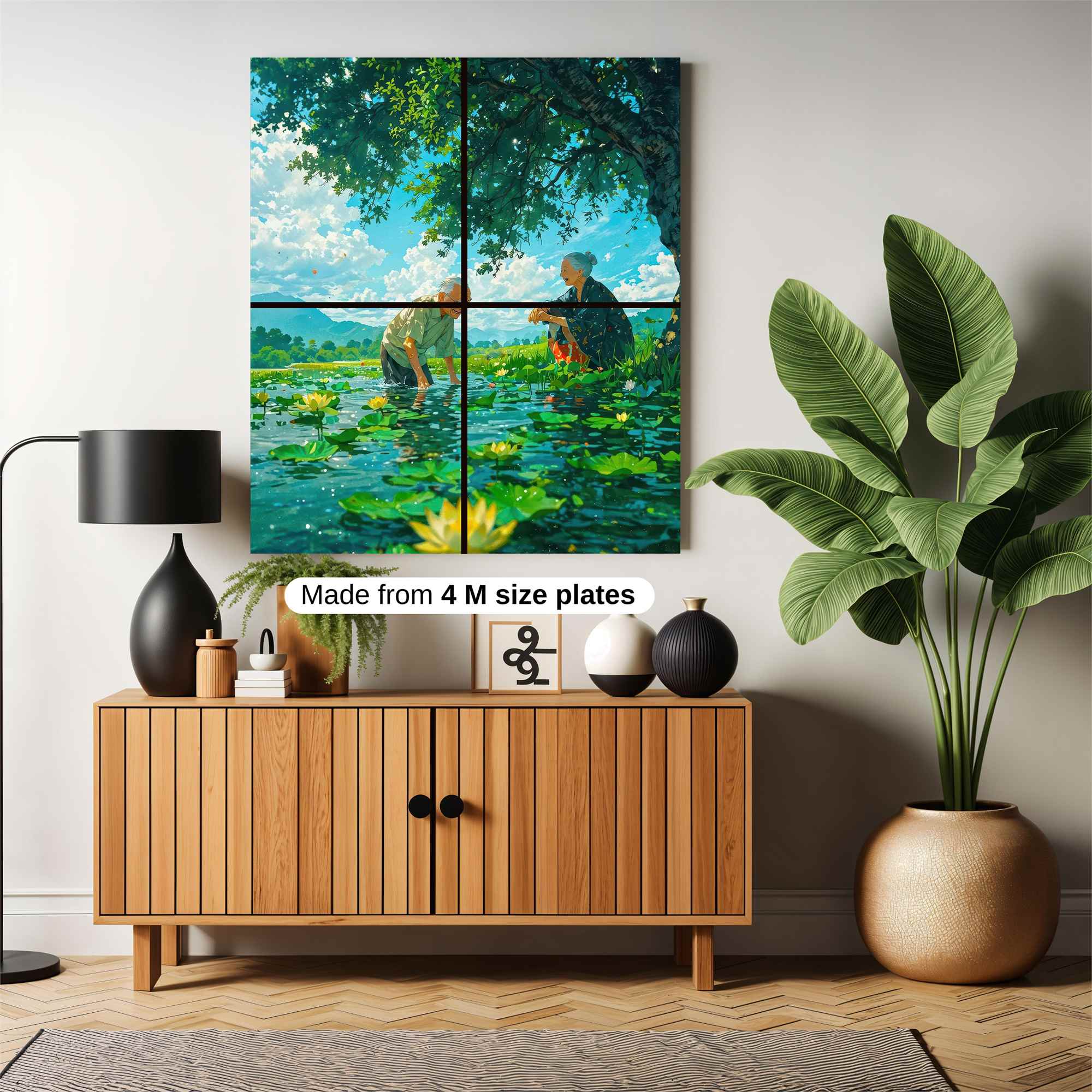 Lotus Serenity Safe Wall Magnetic / M