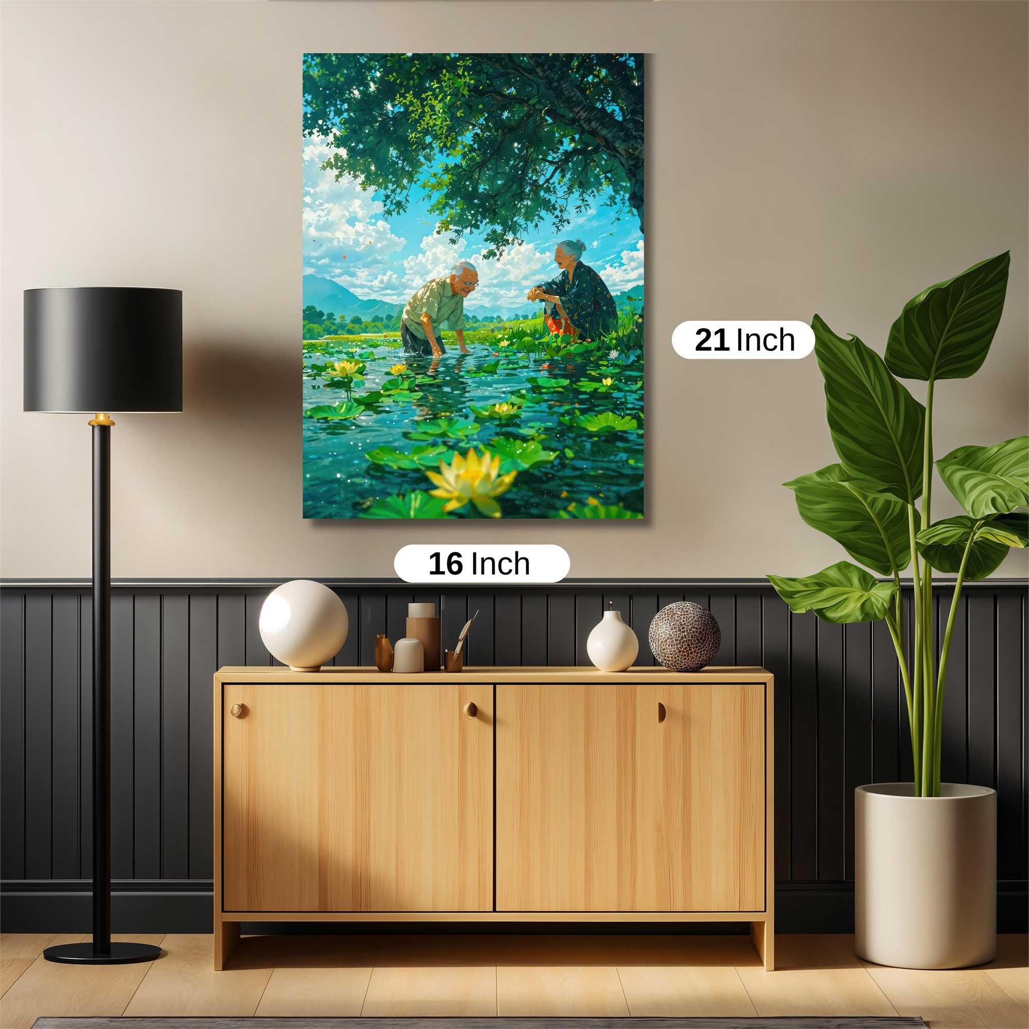 Lotus Serenity Safe Wall Magnetic / M