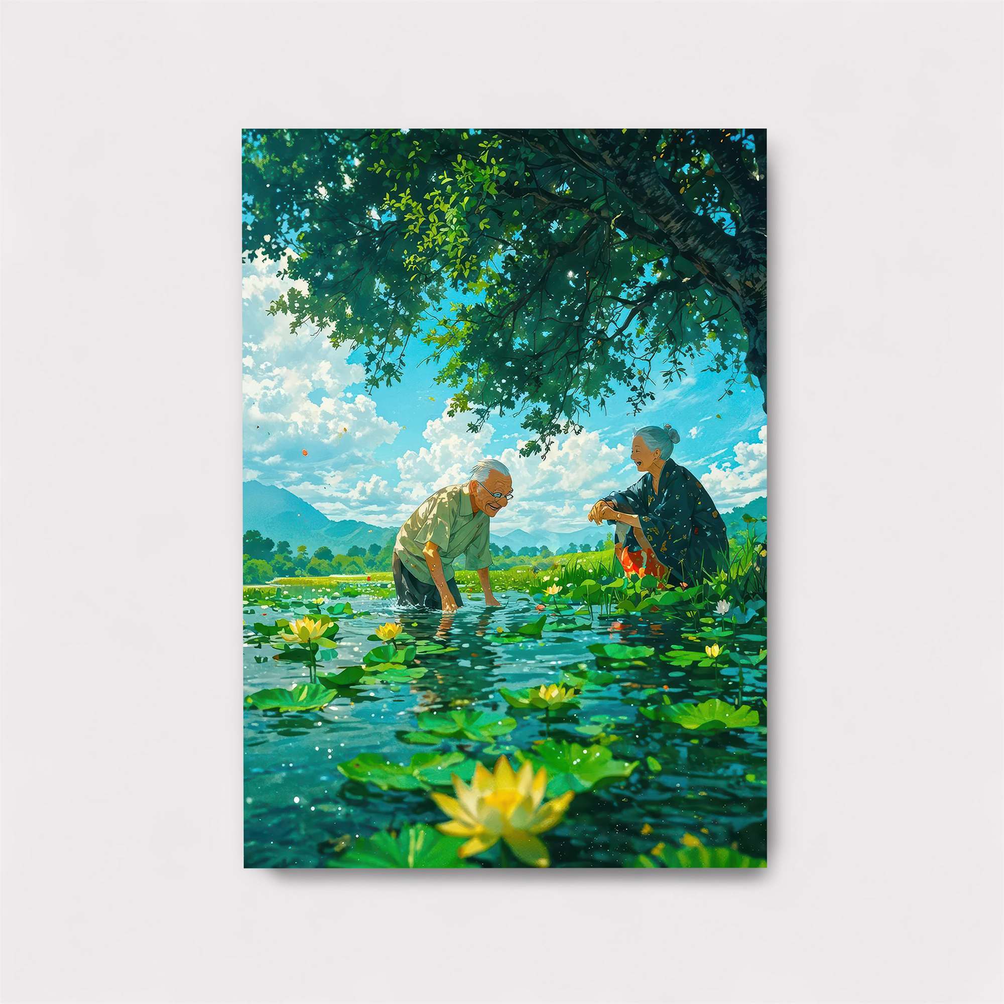 Lotus Serenity Safe Wall Magnetic / M