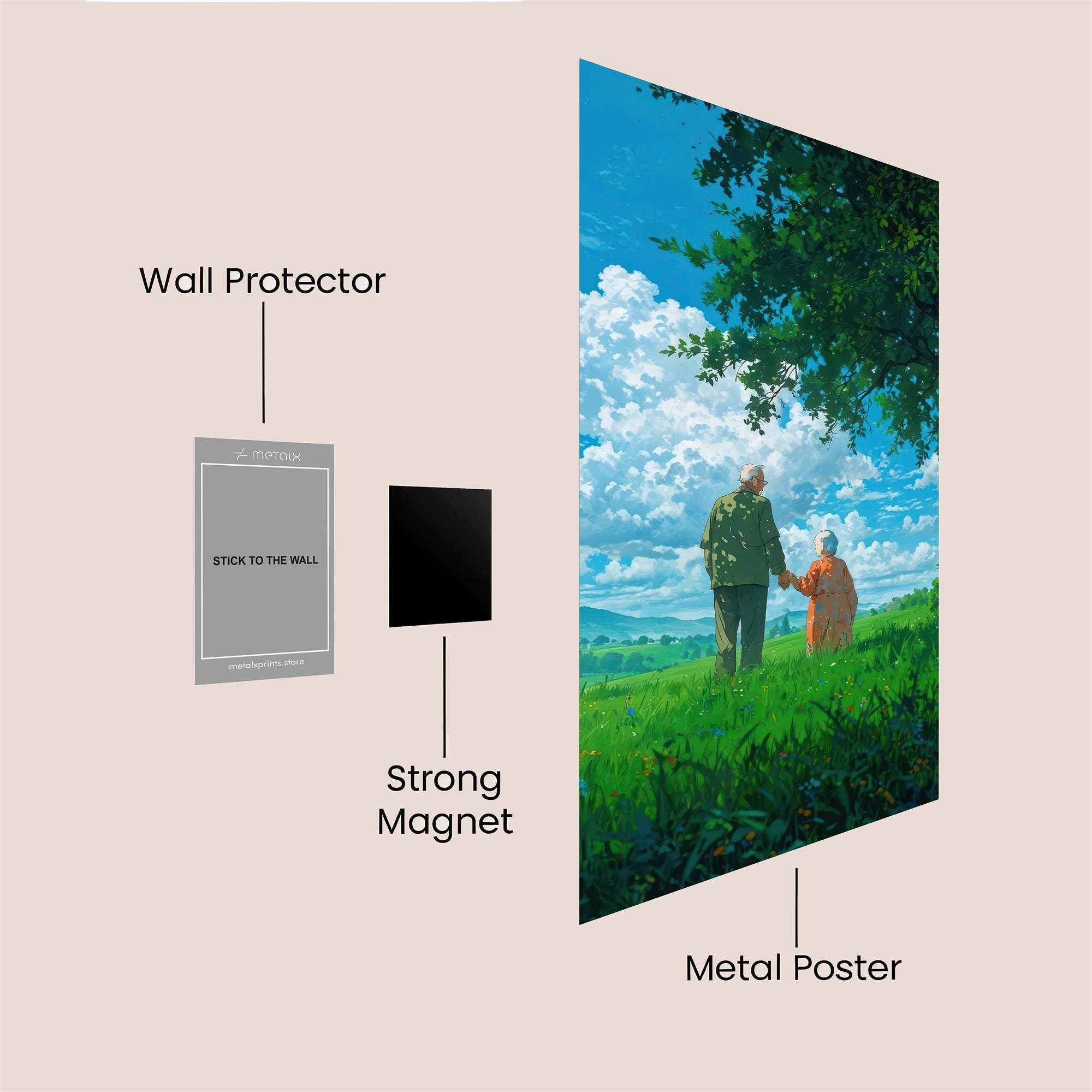 Journey Serenity Safe Wall Magnetic / M