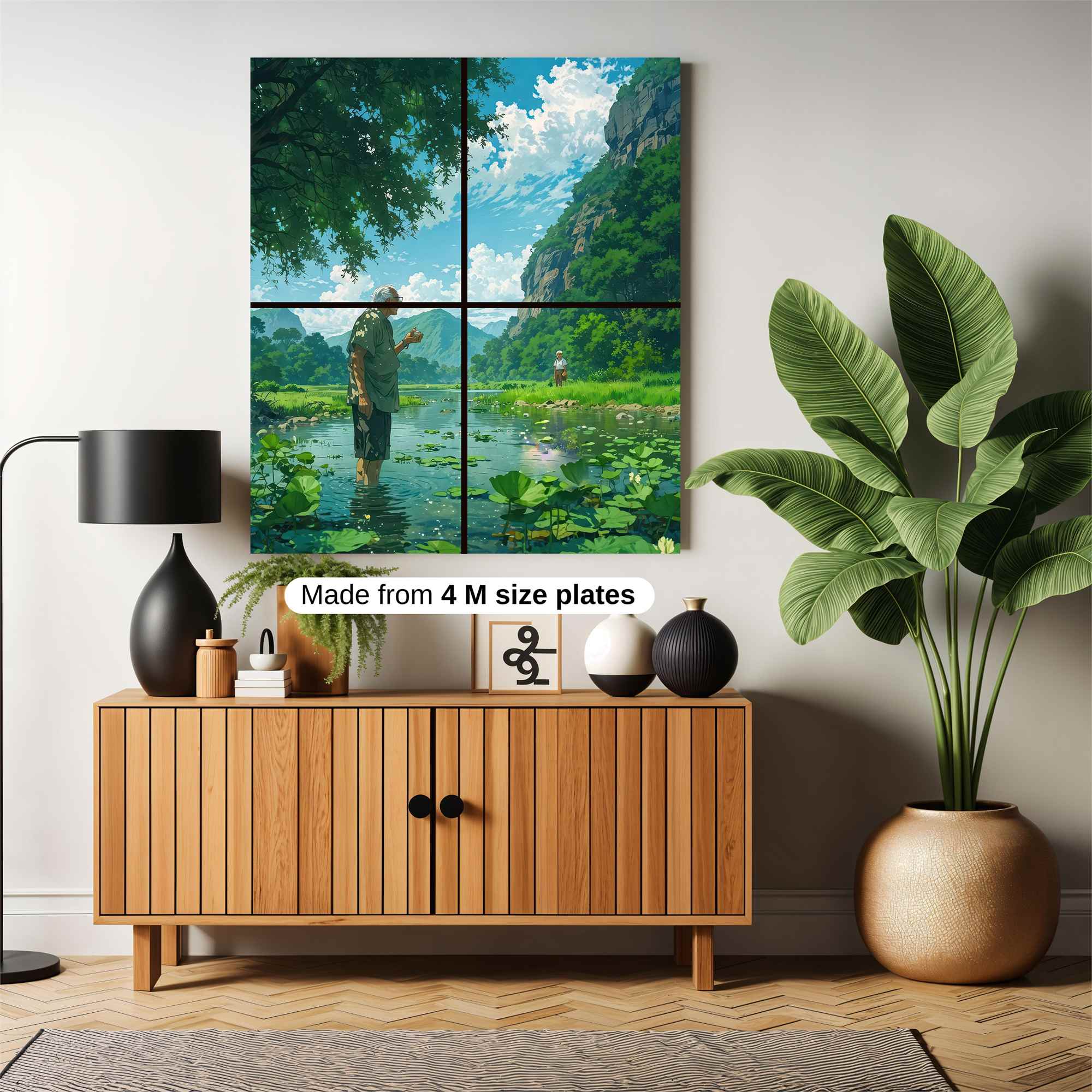 Nature's Serenity Safe Wall Magnetic / M