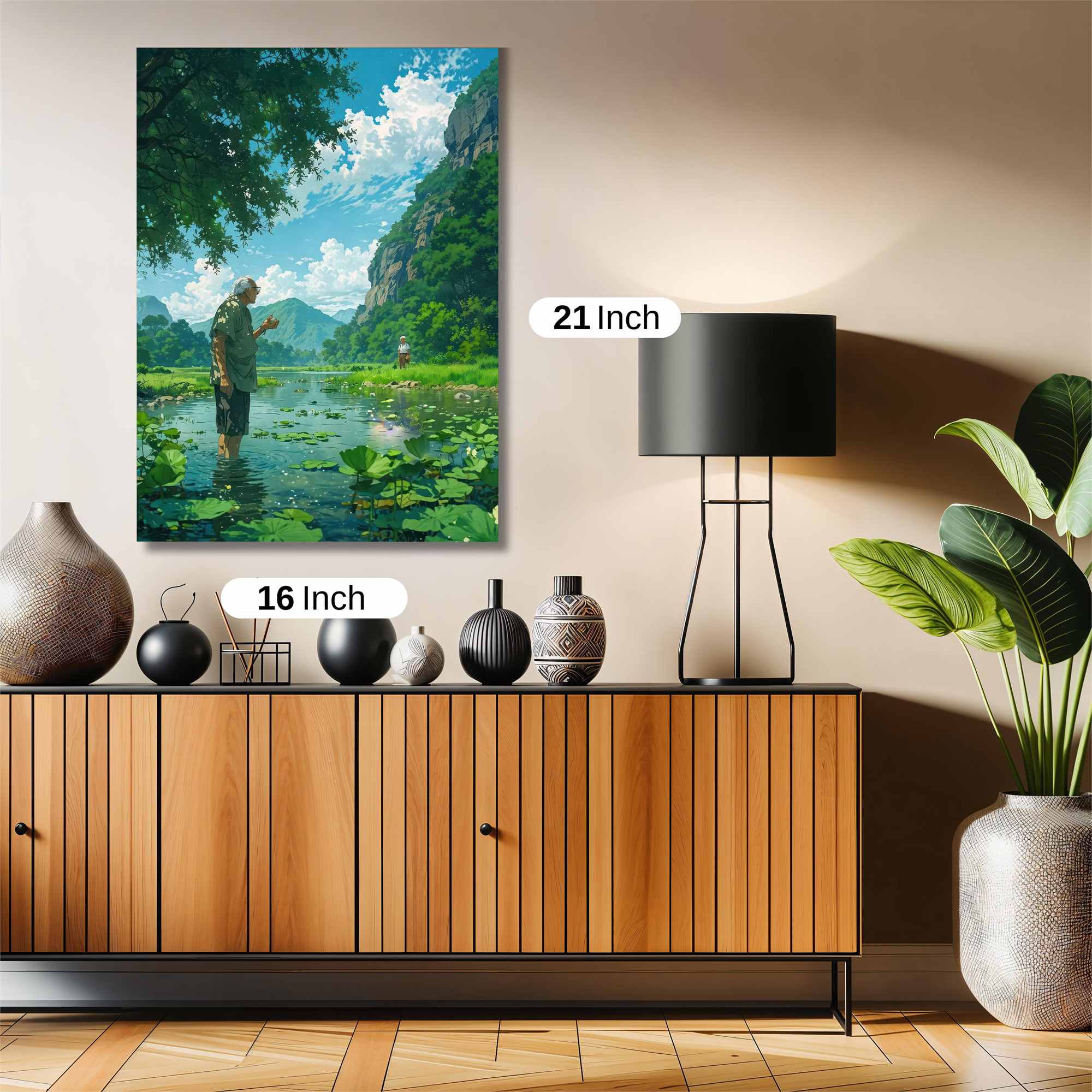 Nature's Serenity Safe Wall Magnetic / M