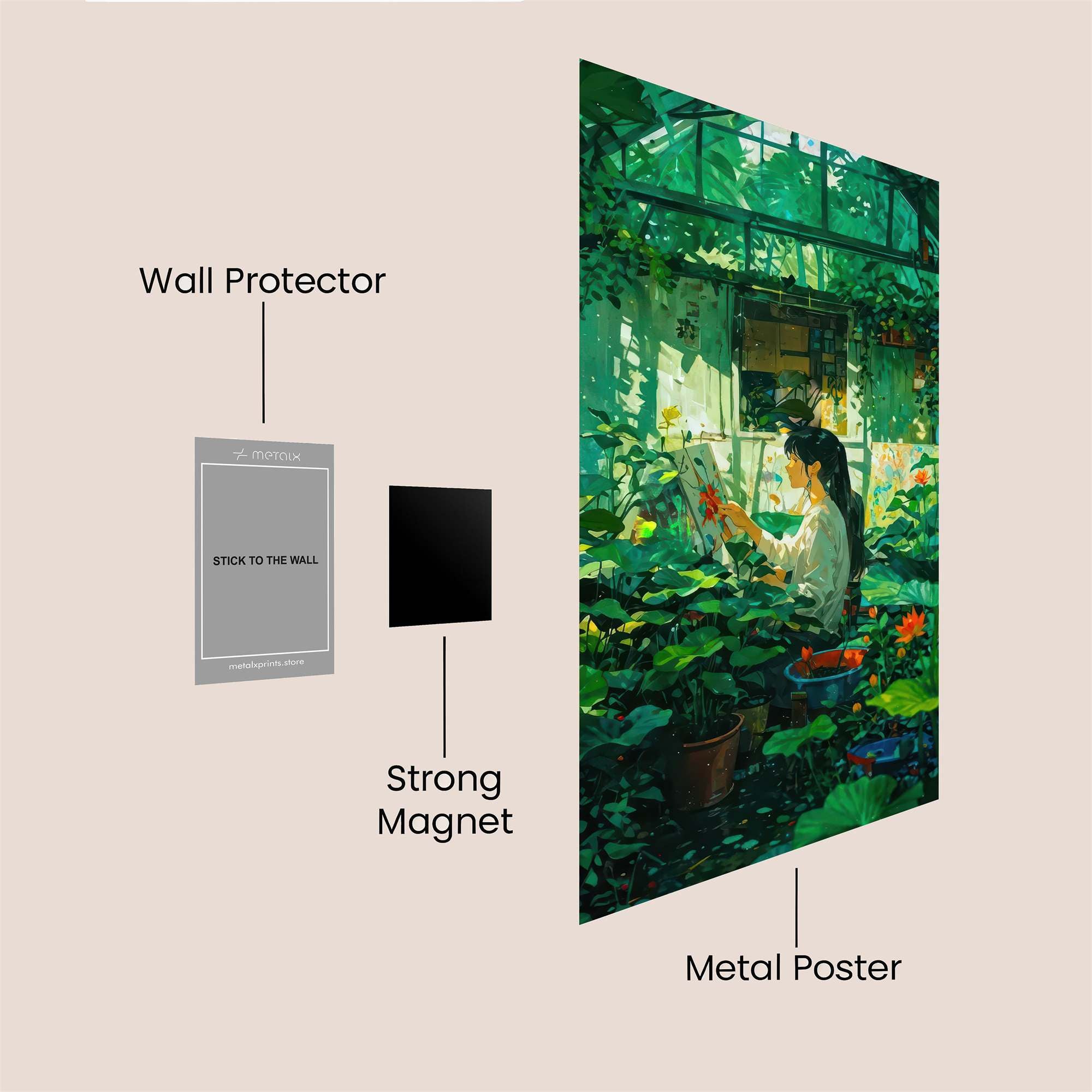 Artist's Oasis Safe Wall Magnetic / M