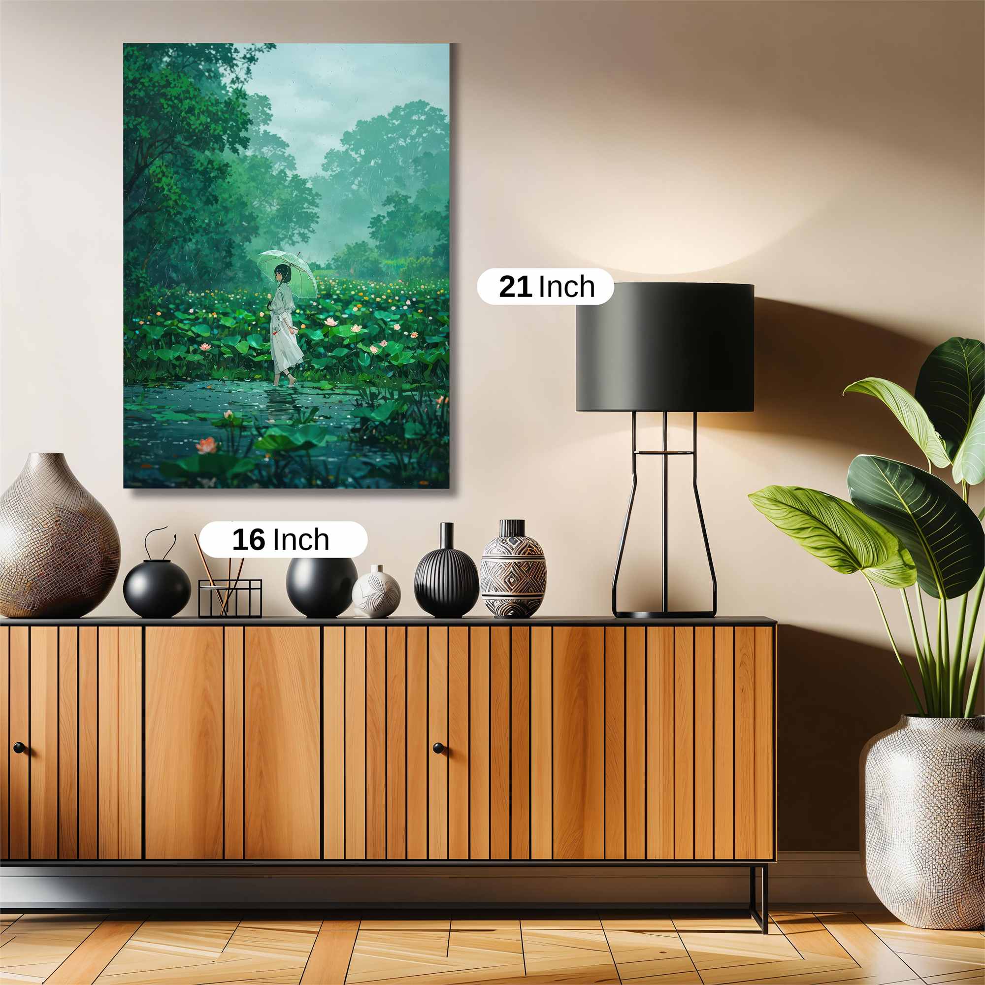 Lotus Serenity Safe Wall Magnetic / M