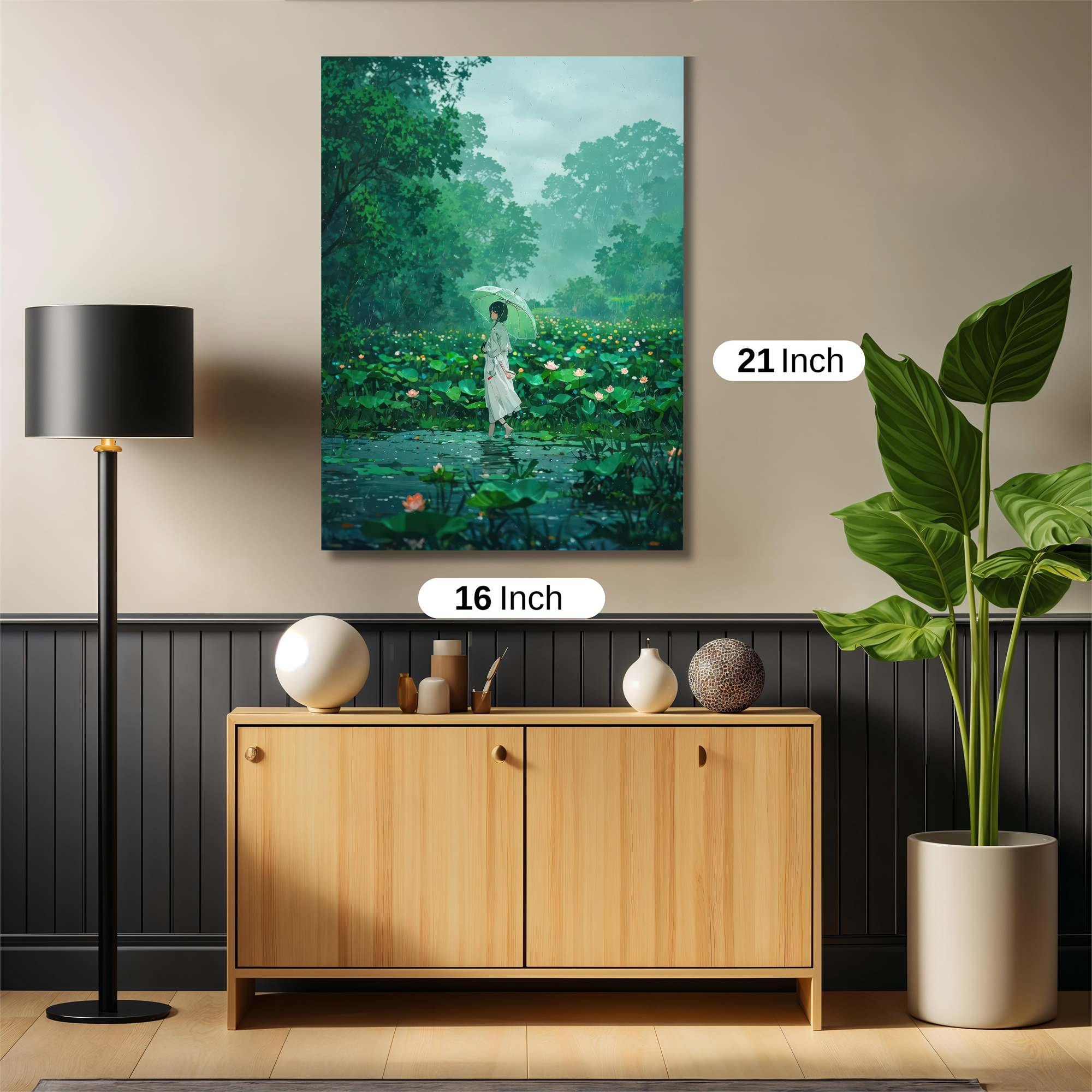 Lotus Serenity Safe Wall Magnetic / M