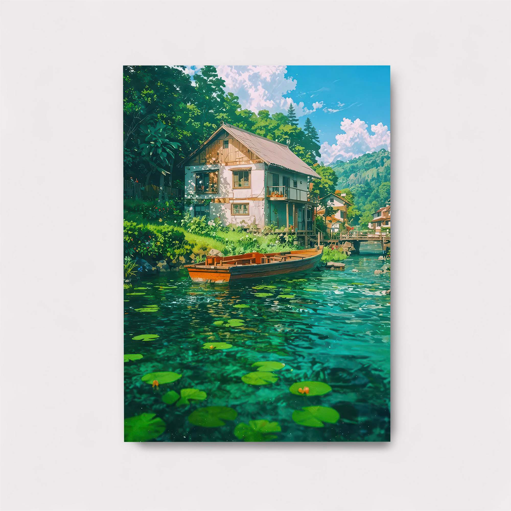 Cottage Serenity Safe Wall Magnetic / M