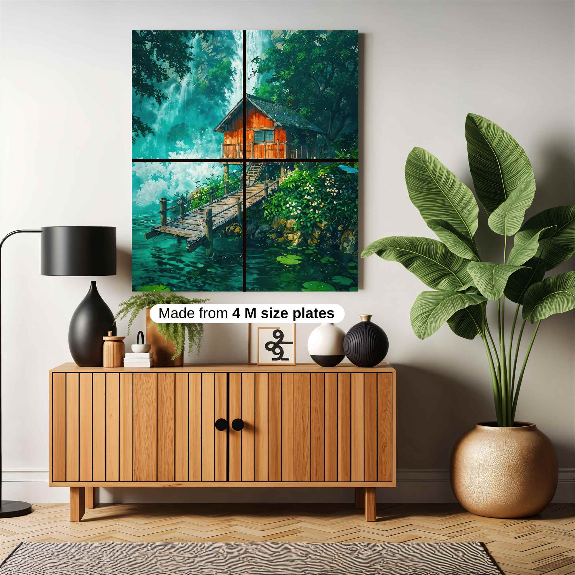 Cabin Serenity Safe Wall Magnetic / M