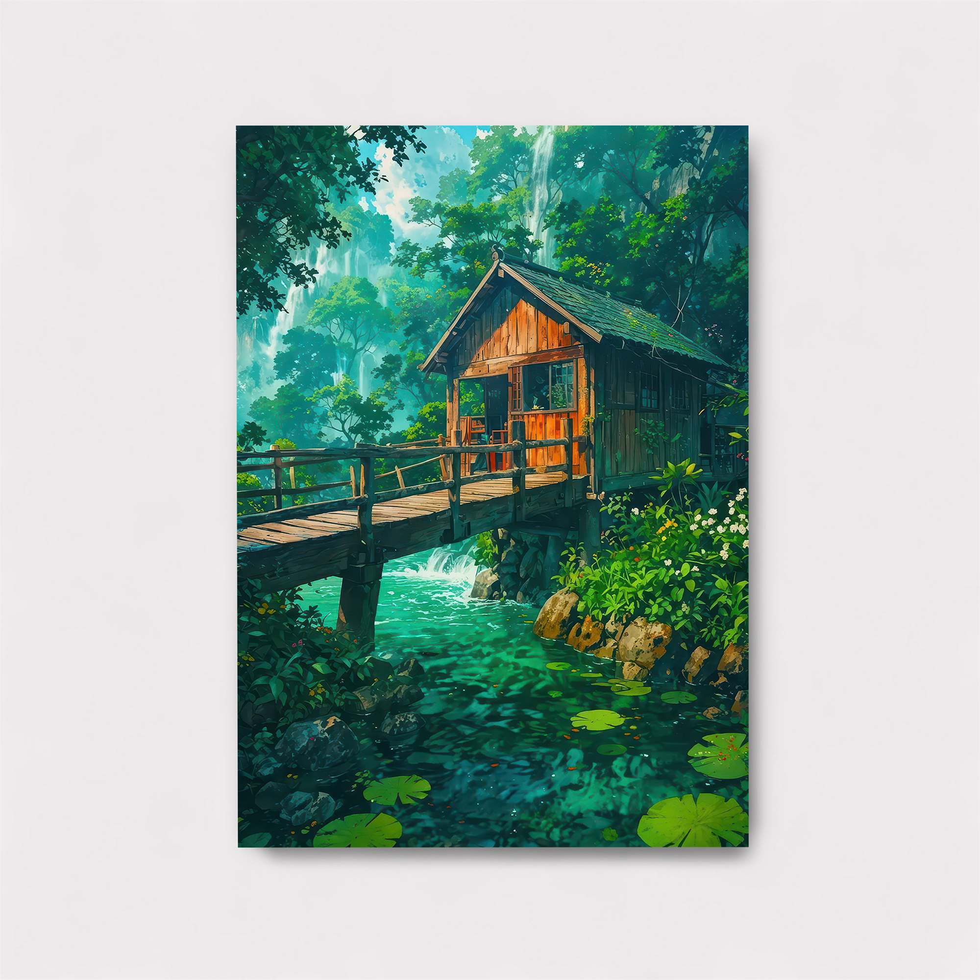 Cabin Serenity Safe Wall Magnetic / M