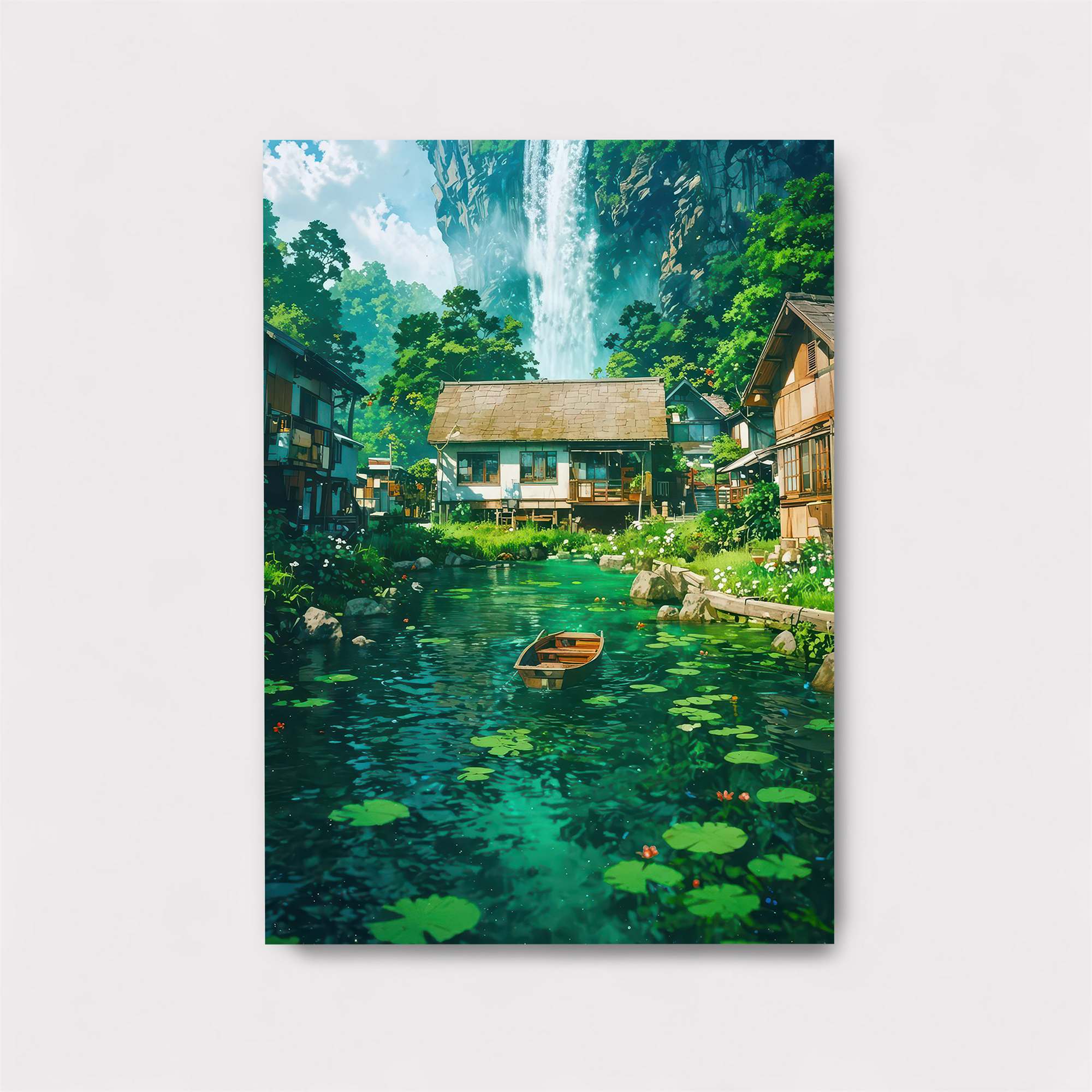 Waterfall Serenity Safe Wall Magnetic / M