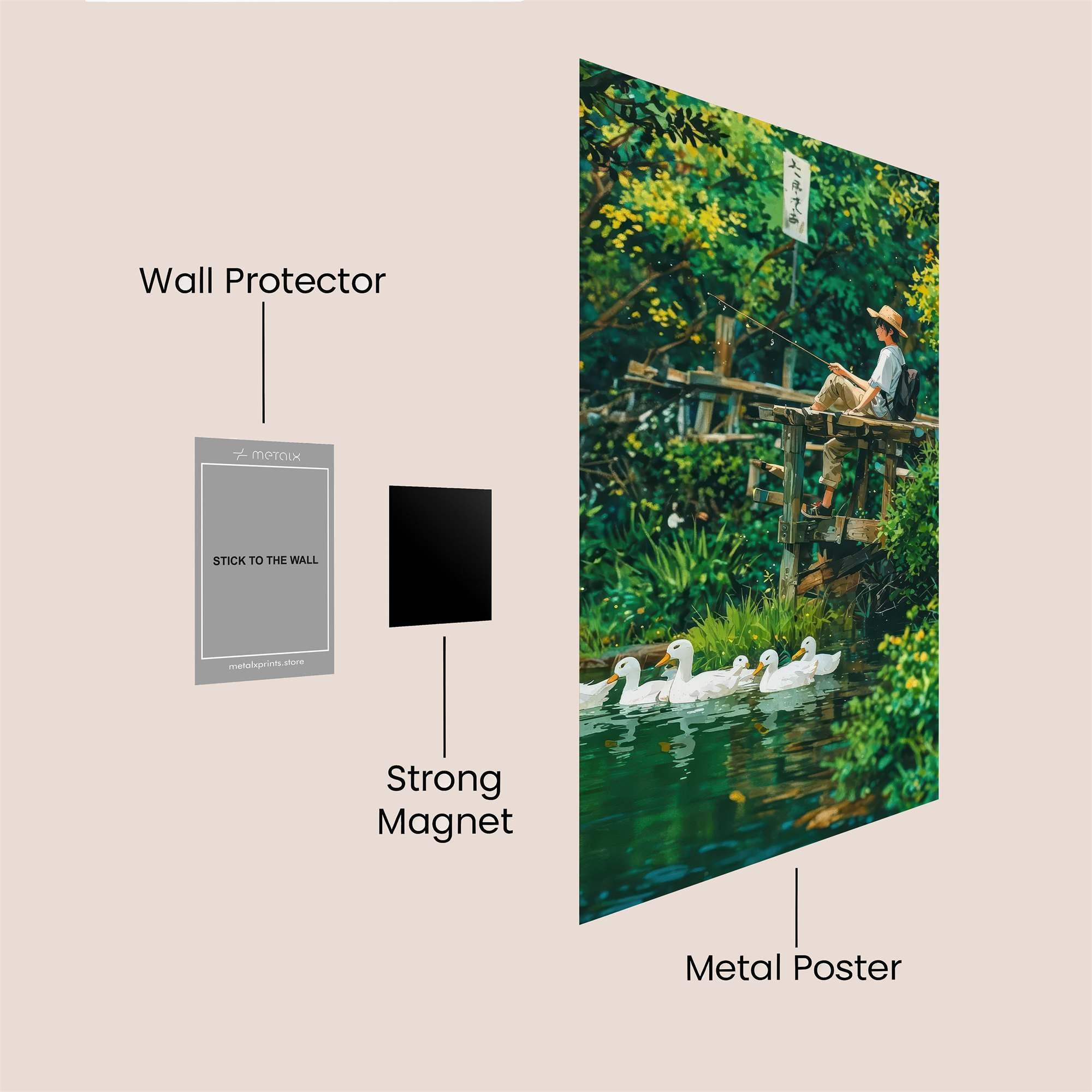 Fisher Serenity Safe Wall Magnetic / M