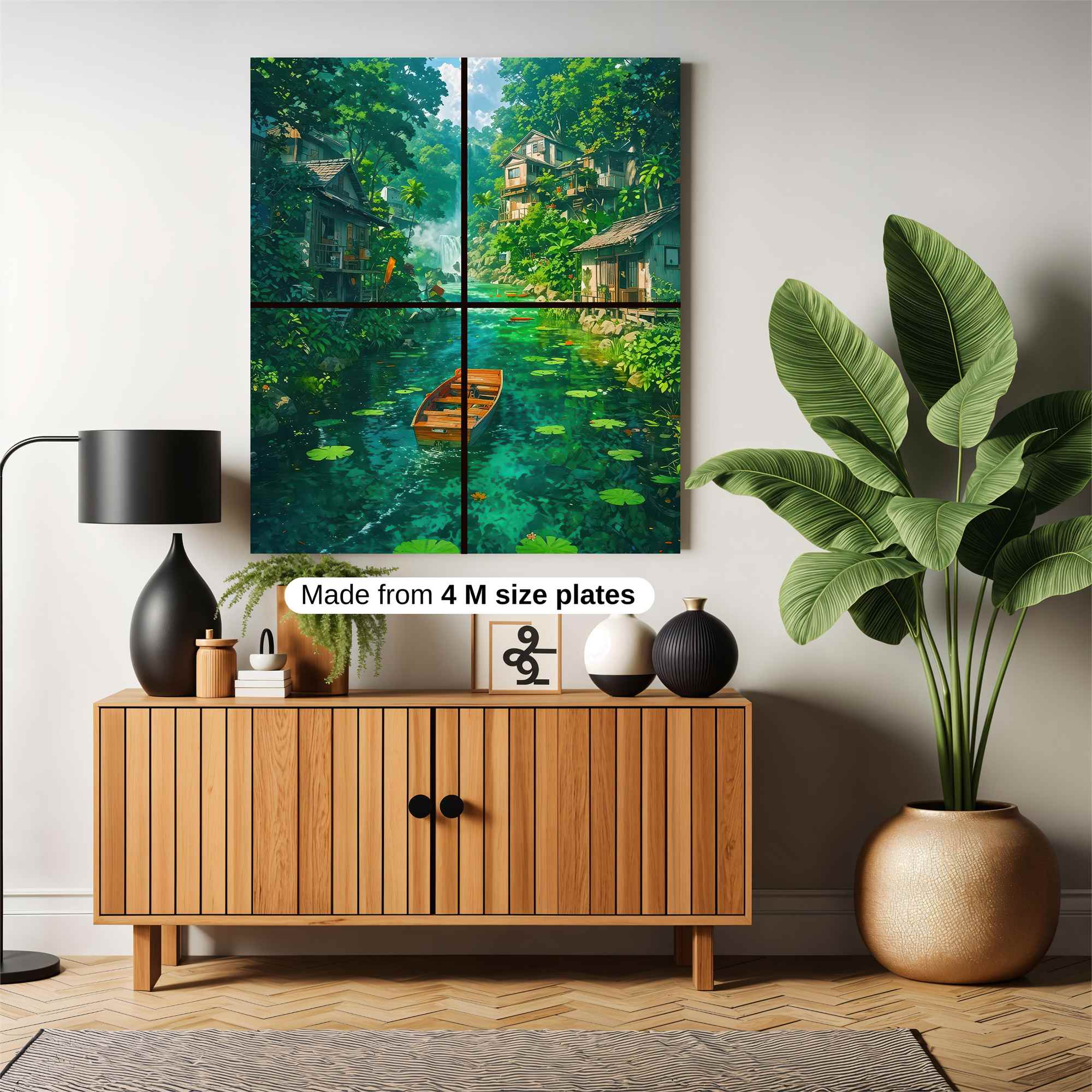 Jungle Serenity Safe Wall Magnetic / M