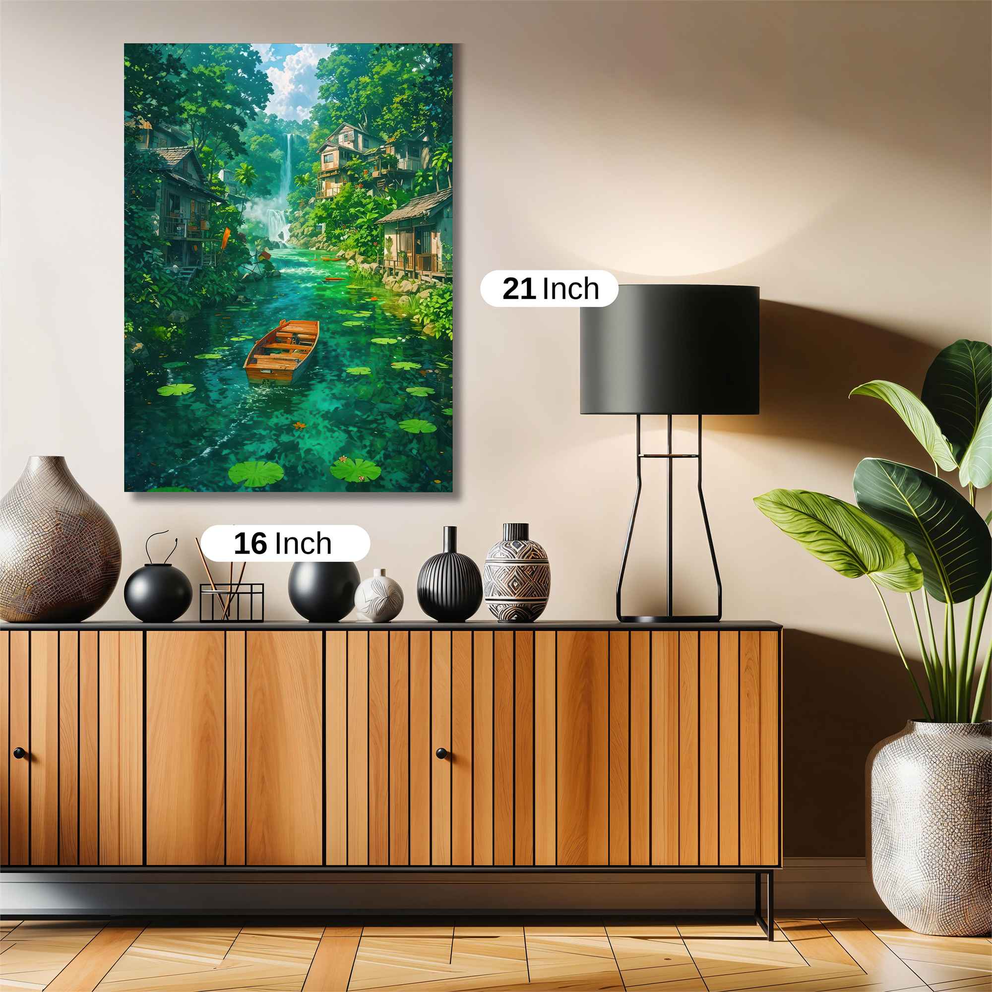Jungle Serenity Safe Wall Magnetic / M