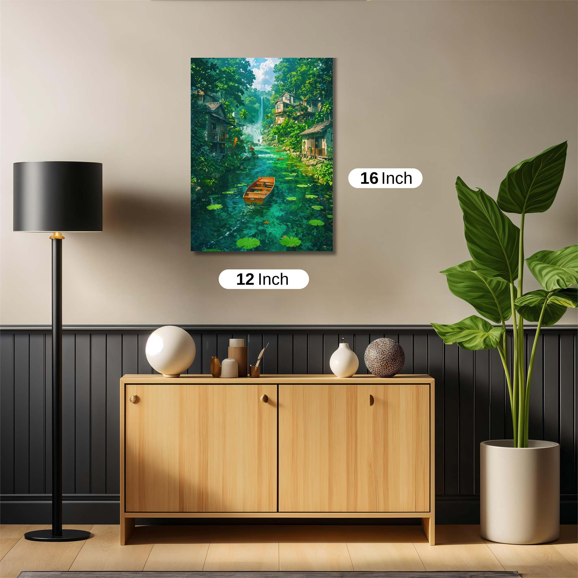 Jungle Serenity Safe Wall Magnetic / M