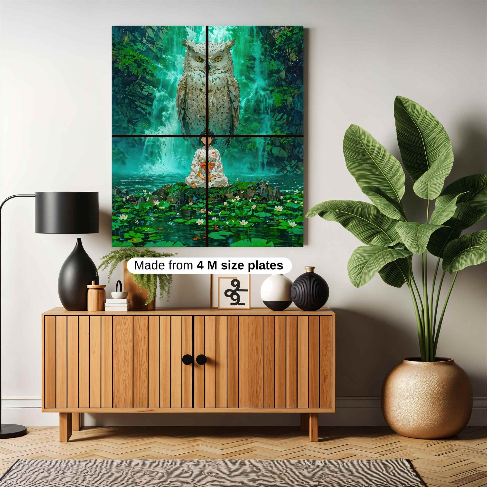 Owl Serenity Safe Wall Magnetic / M