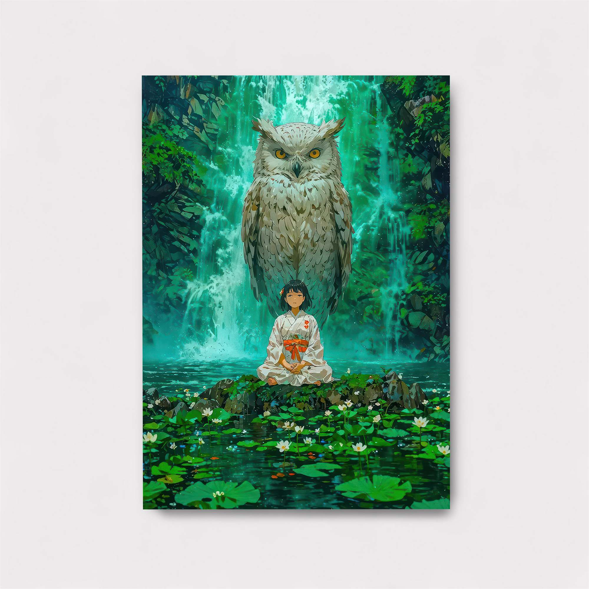 Owl Serenity Safe Wall Magnetic / M