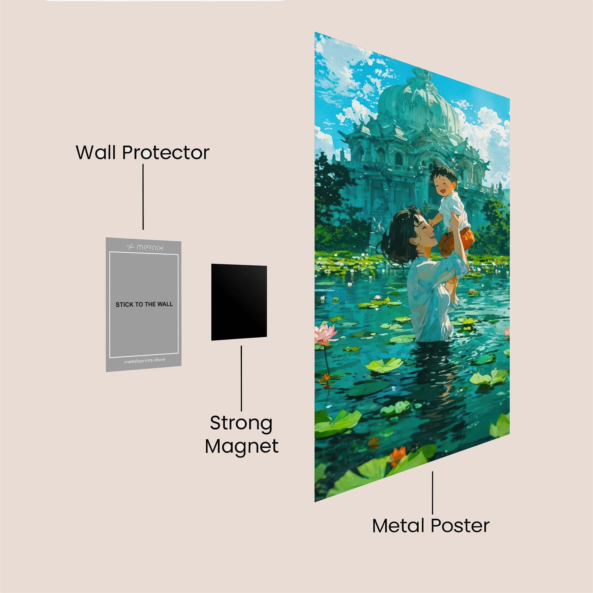 Motherly Bliss Safe Wall Magnetic / M