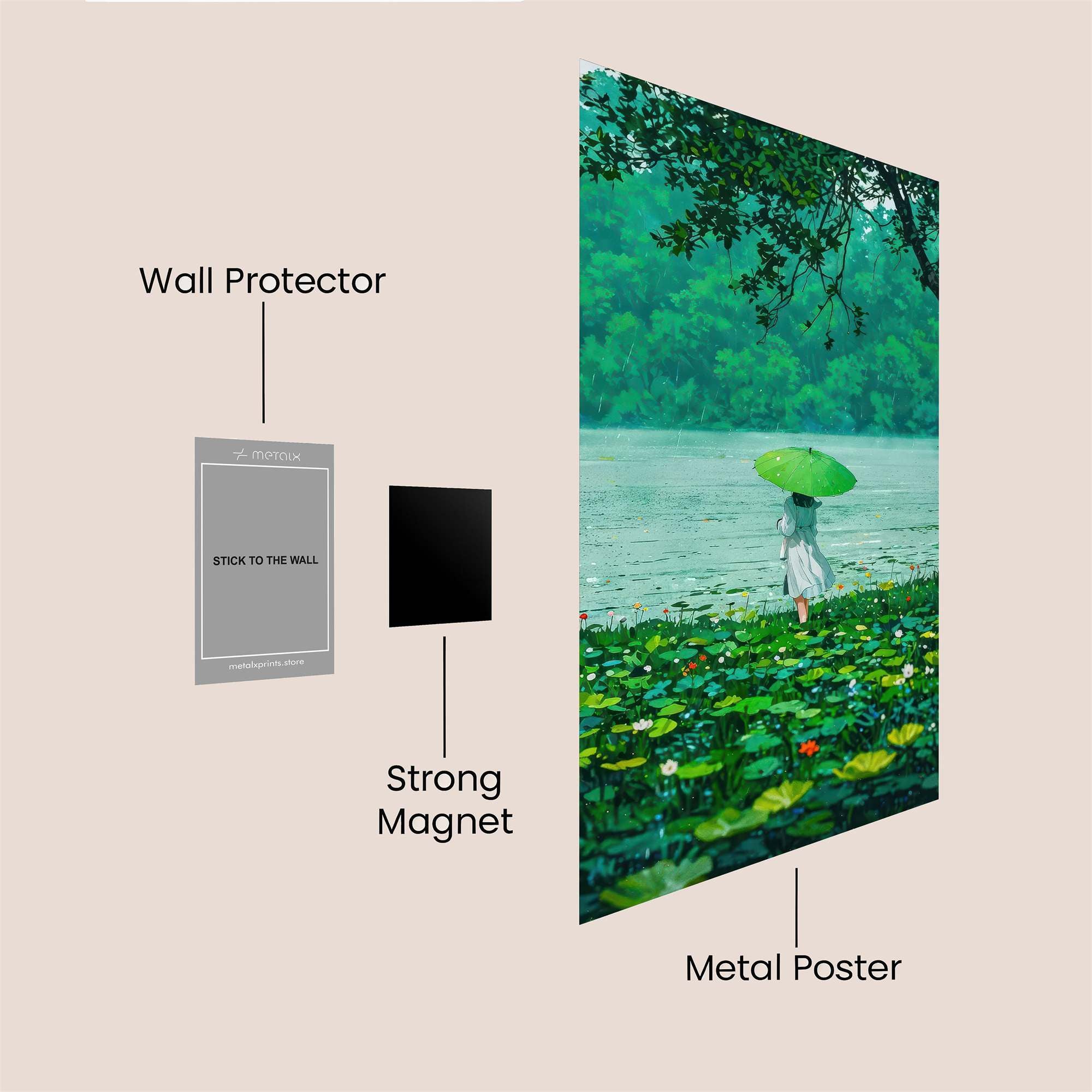 Lily Serenity Safe Wall Magnetic / M