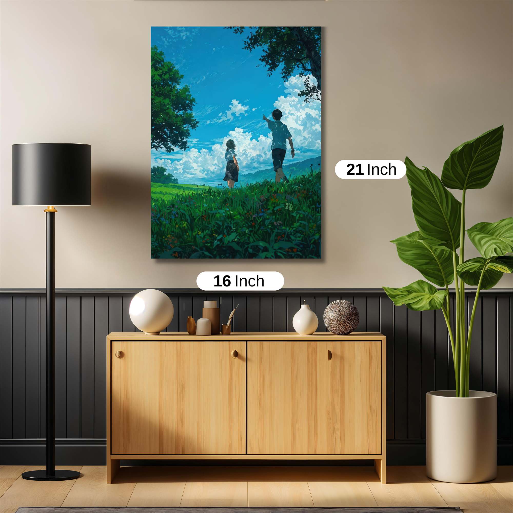 Journey Serene Safe Wall Magnetic / M