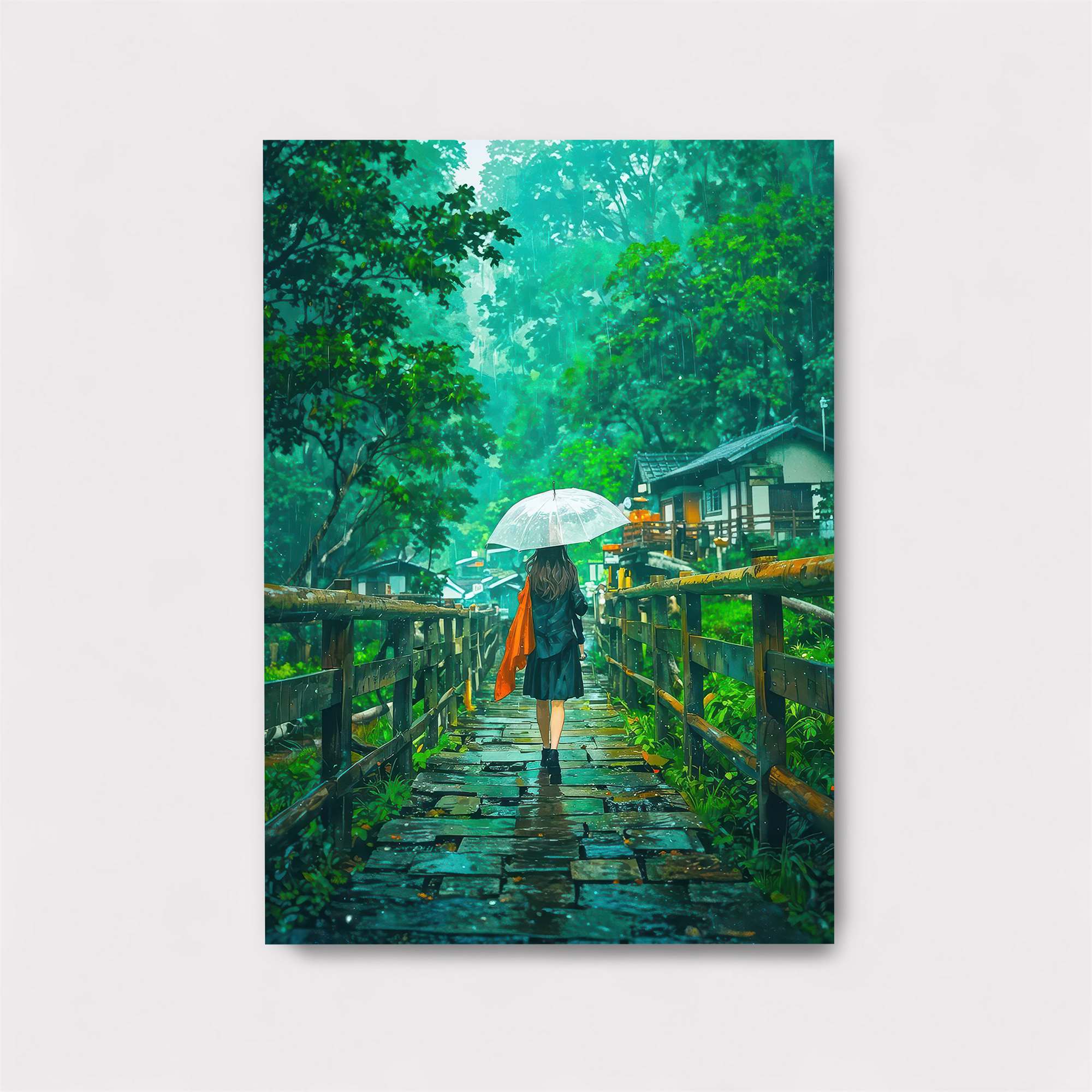 Rainy Serenity Safe Wall Magnetic / M