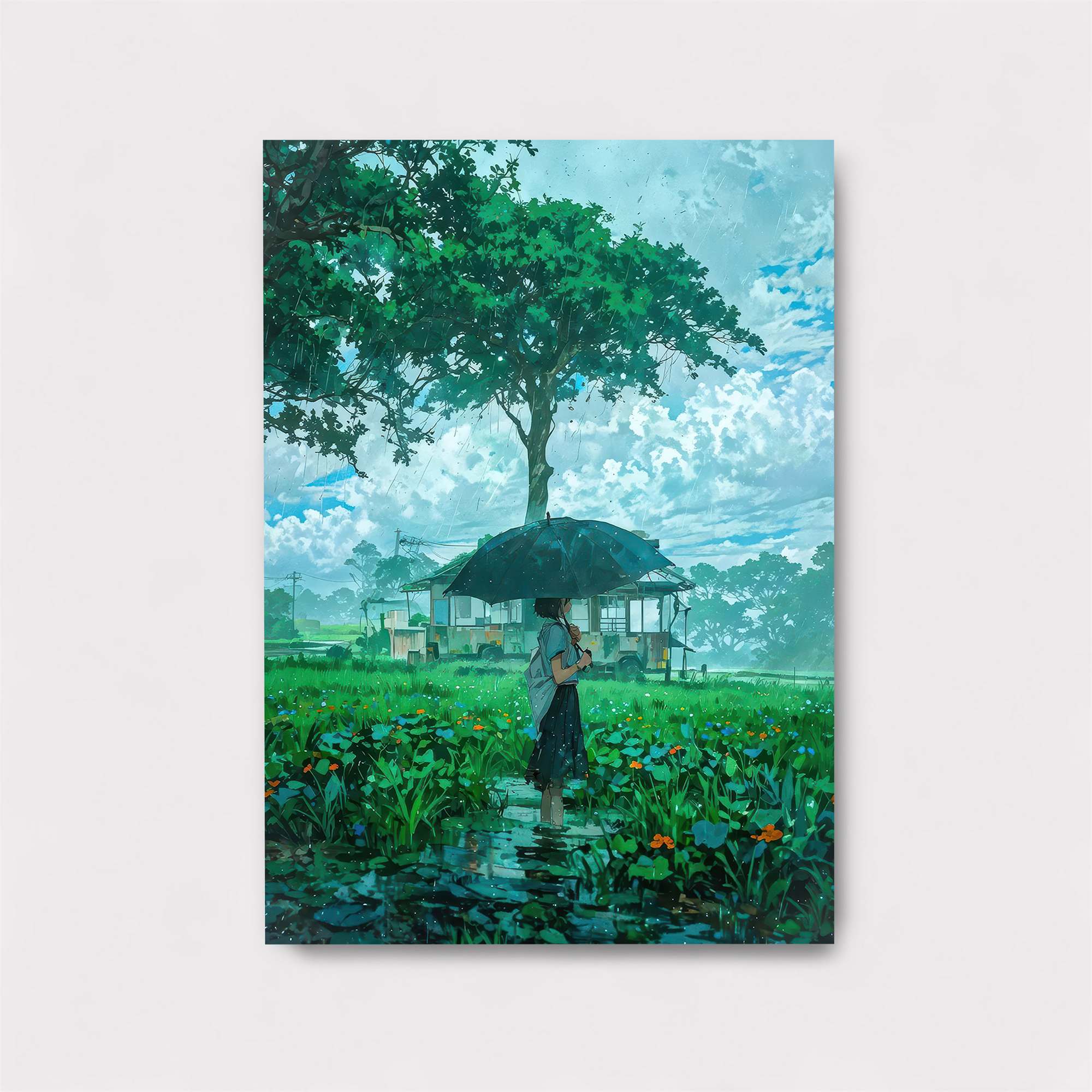 Umbrella Tranquil Safe Wall Magnetic / M