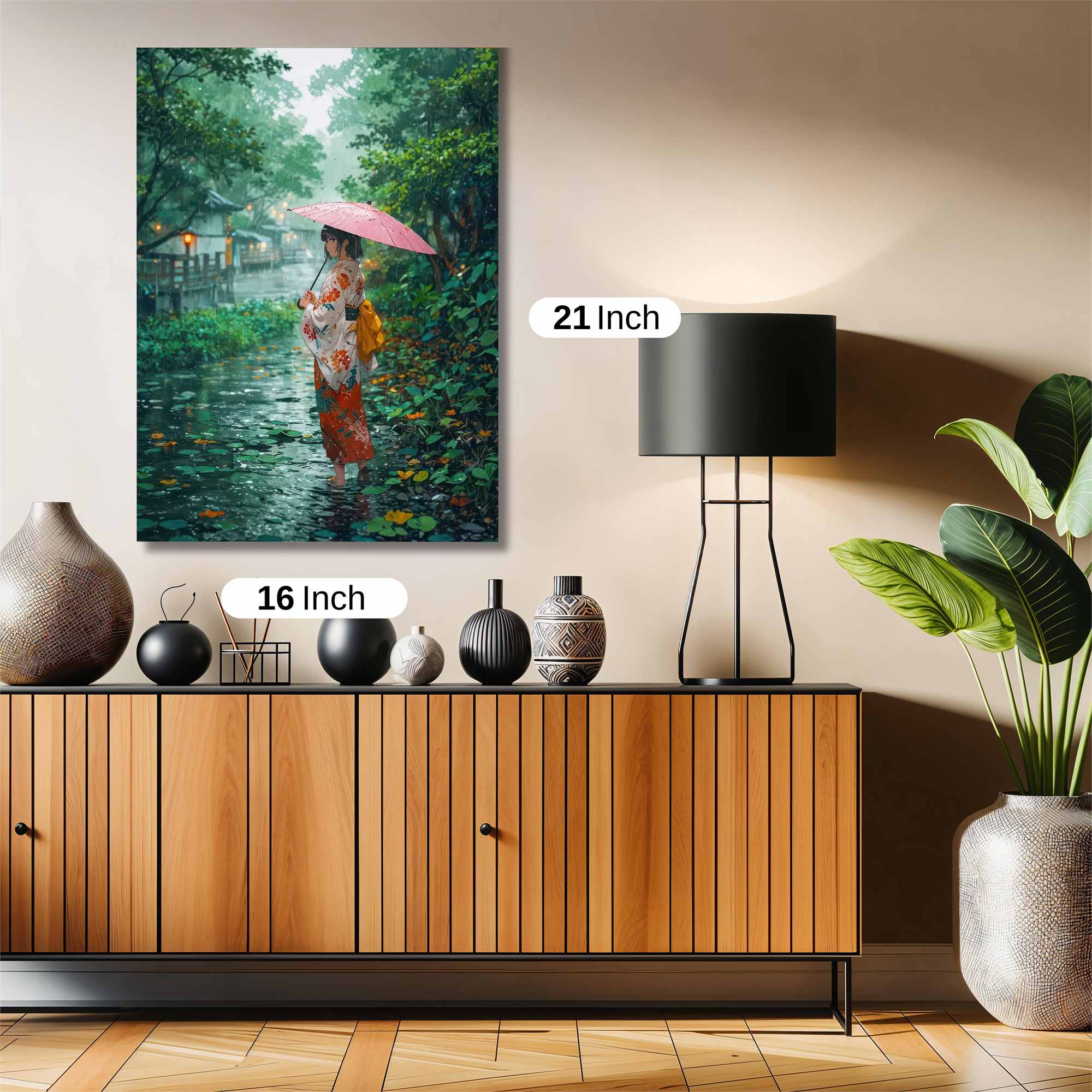 Kimono Serenity Safe Wall Magnetic / M