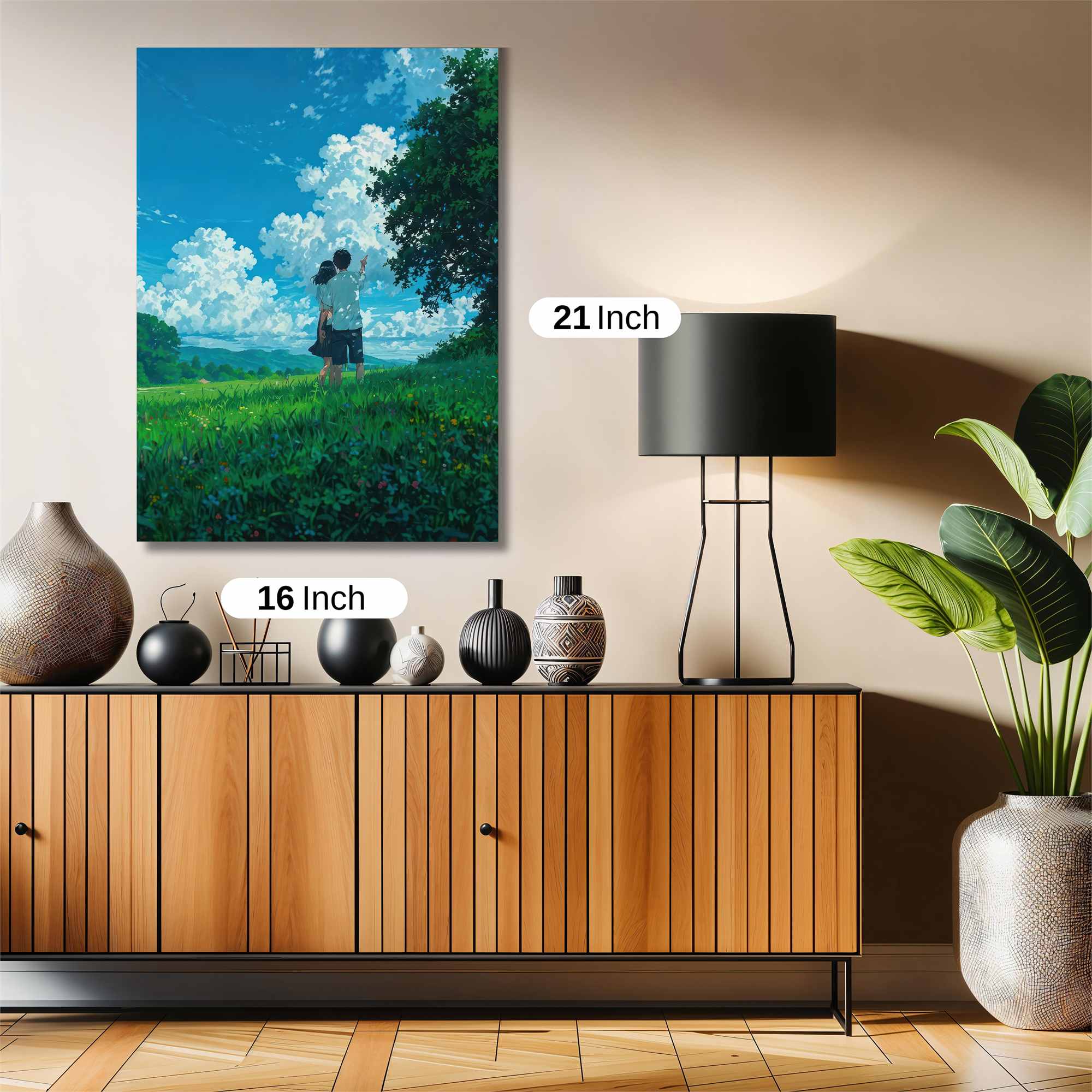 Skyward Serenity Safe Wall Magnetic / M