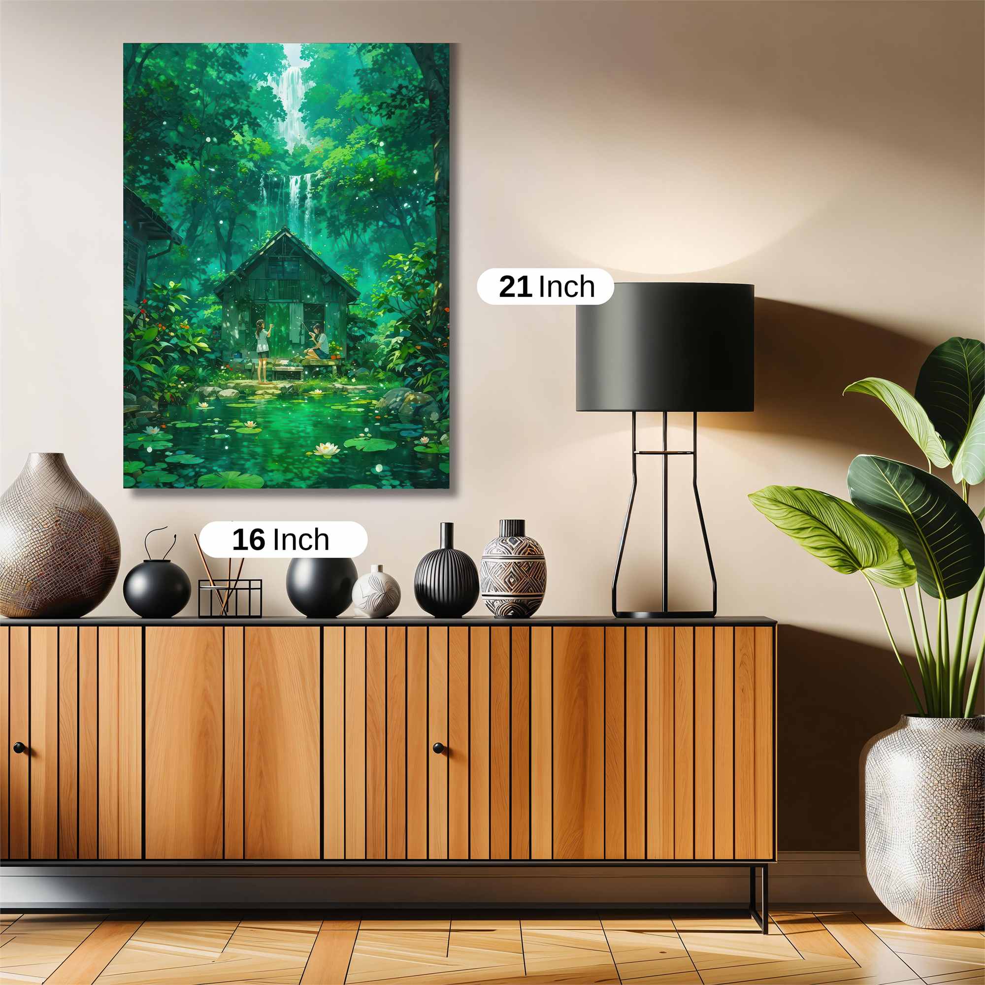 Forest Serenity Safe Wall Magnetic / M