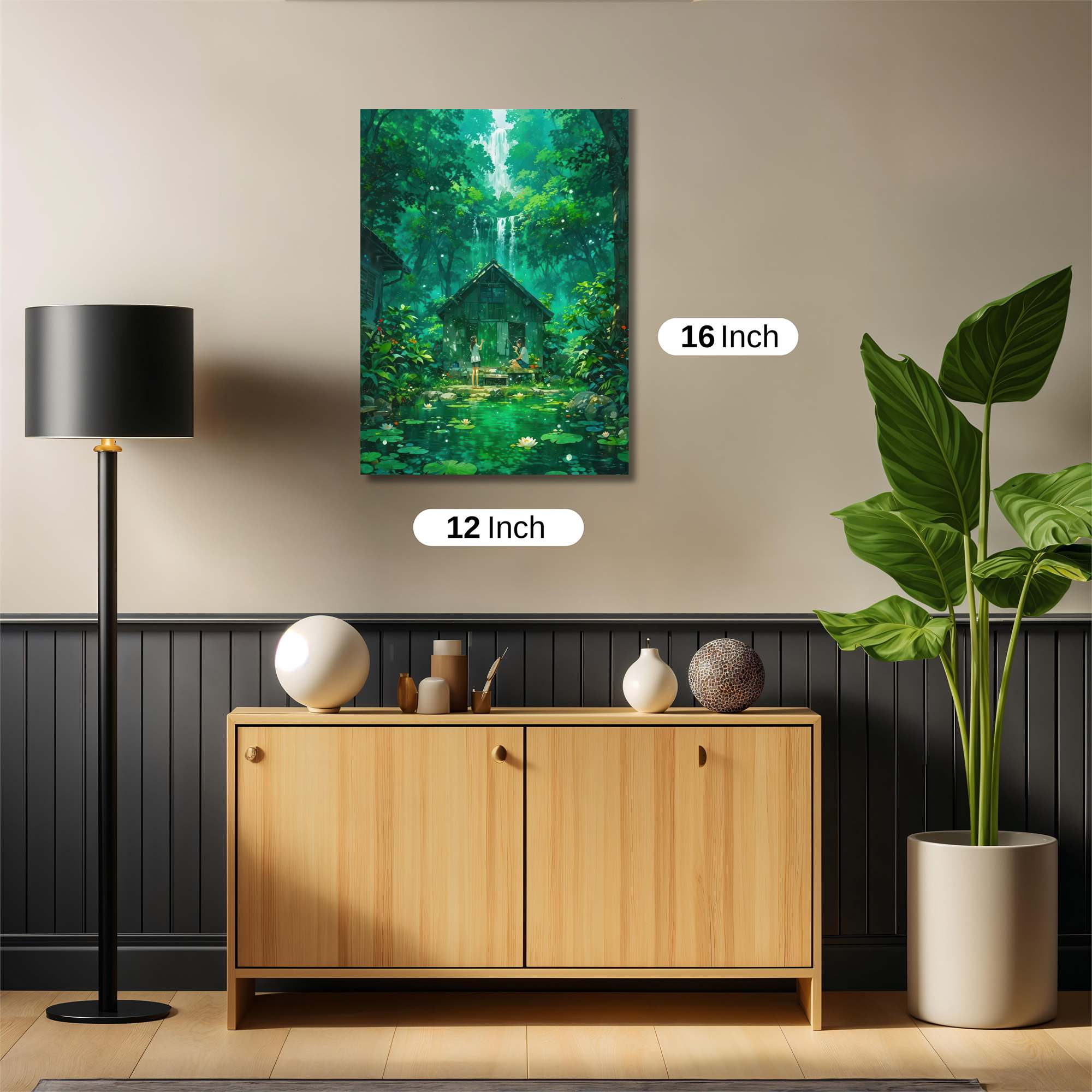Forest Serenity Safe Wall Magnetic / M