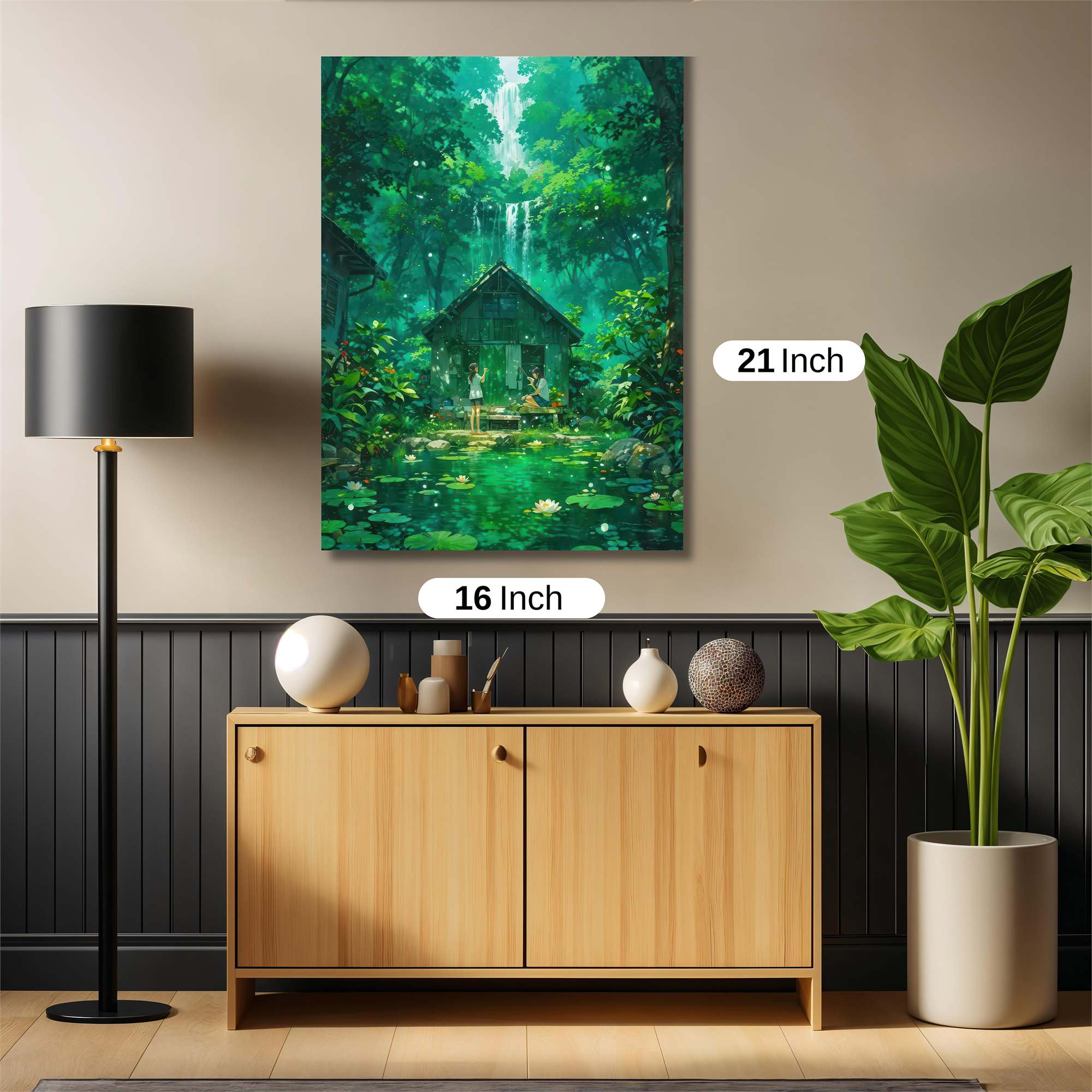 Forest Serenity Safe Wall Magnetic / M