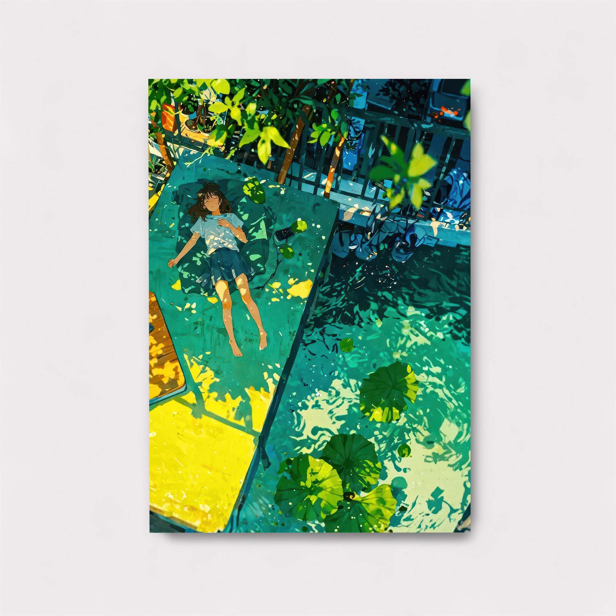 Sunlit Serenity Safe Wall Magnetic / M