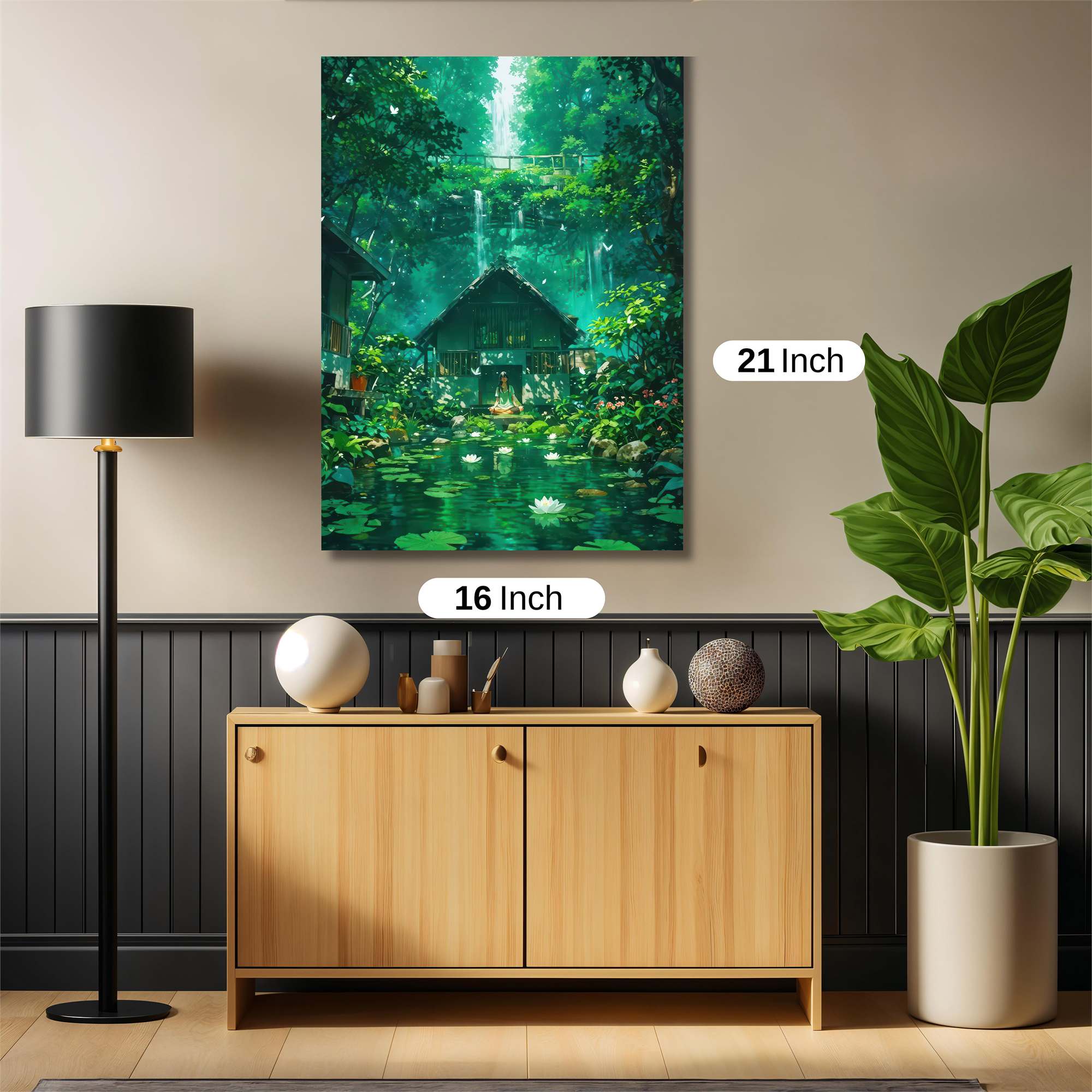 Forest Serenity Safe Wall Magnetic / M