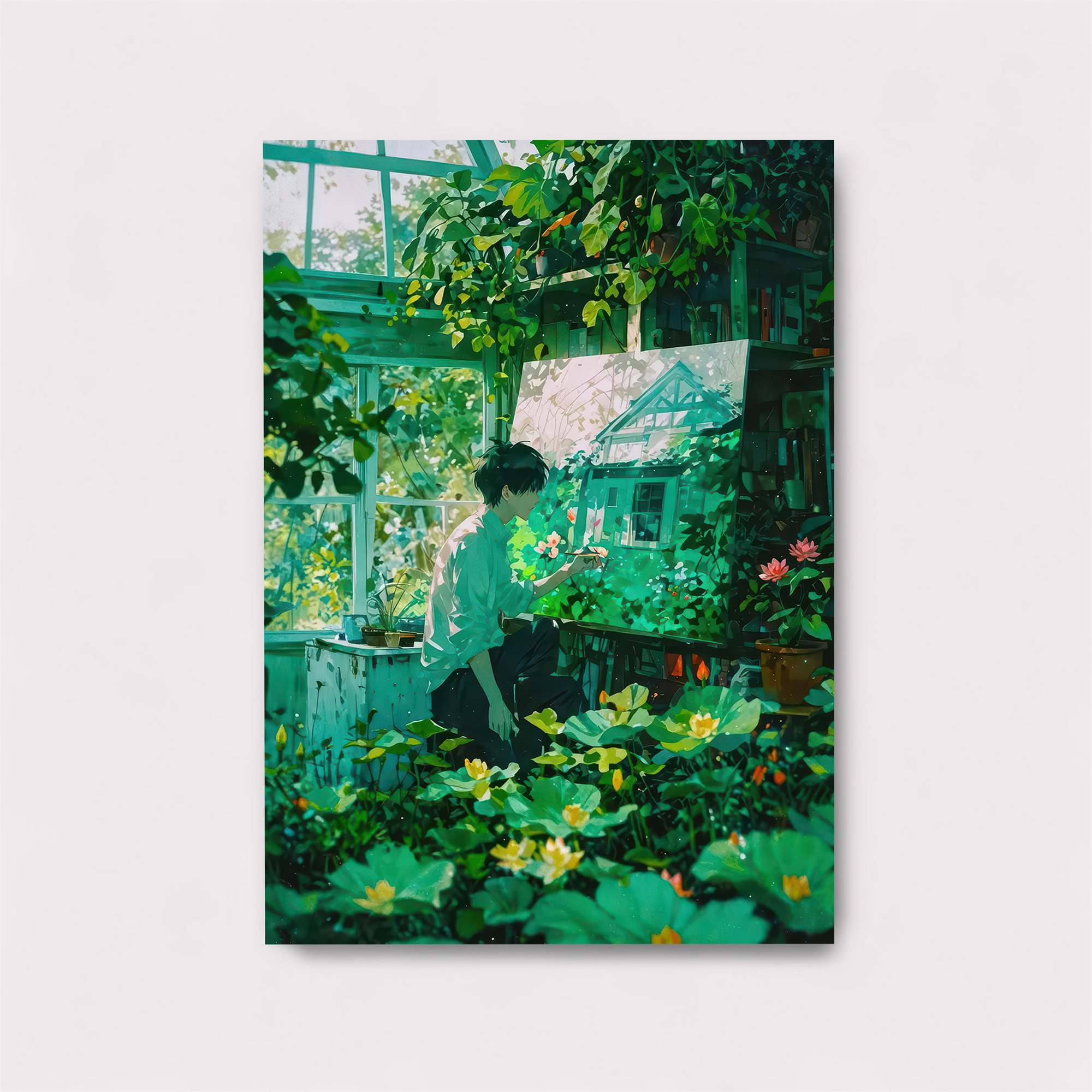 Green Serenity Safe Wall Magnetic / M