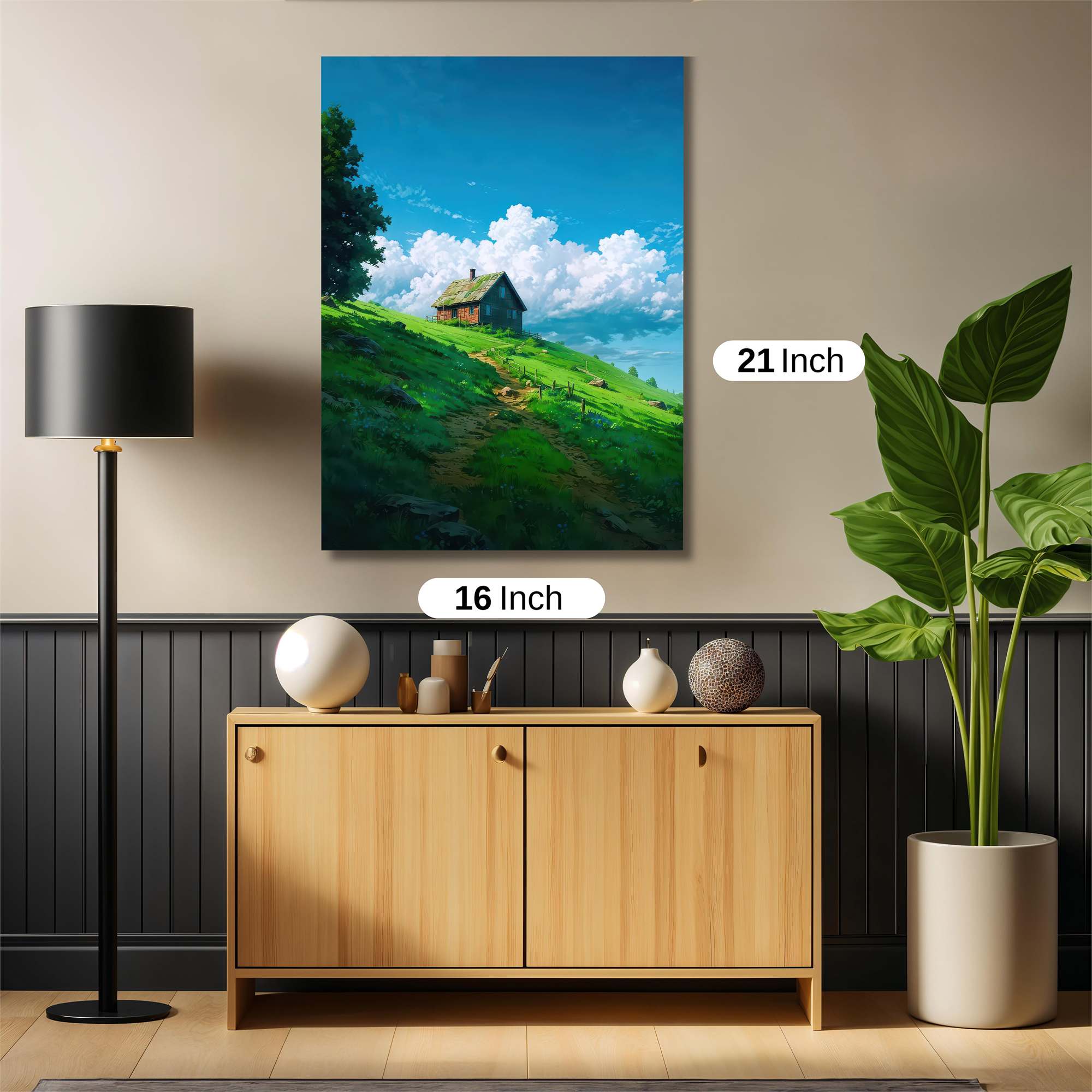 Cabin Serenity Safe Wall Magnetic / M