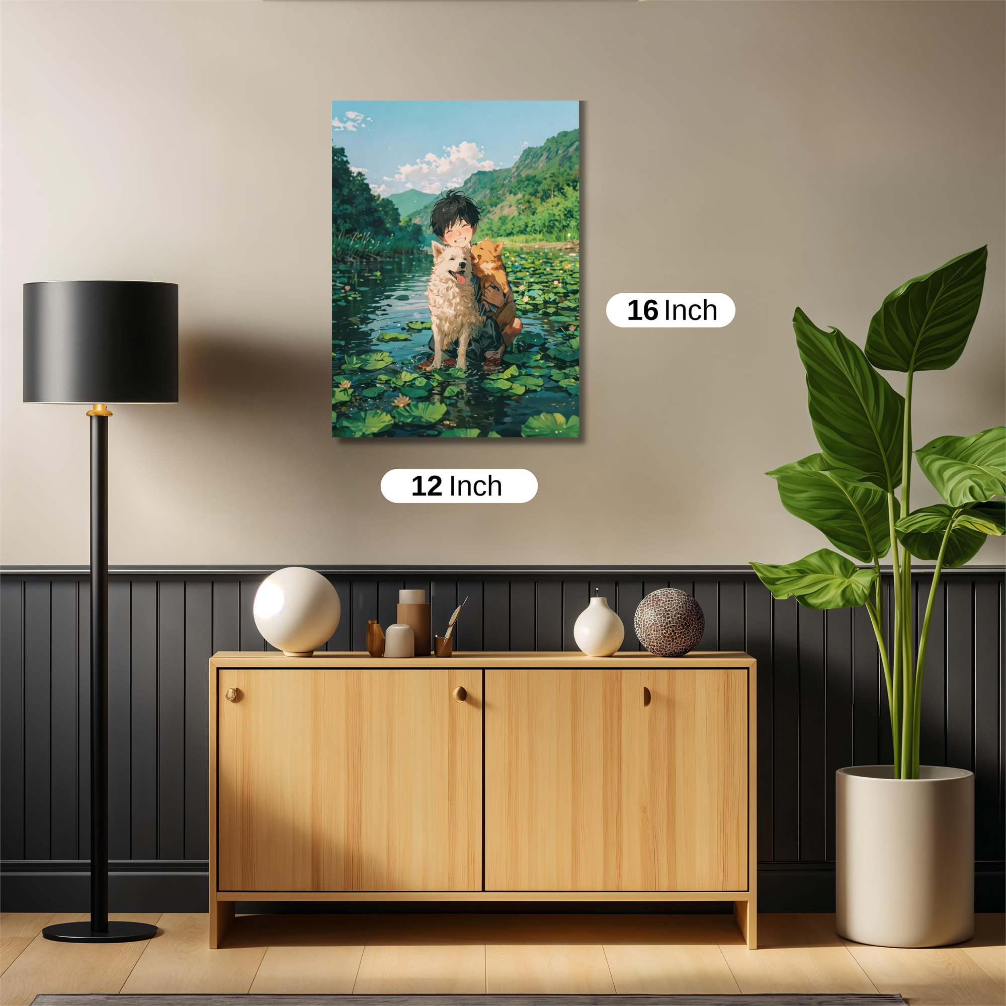 Doggy Serenity Safe Wall Magnetic / M