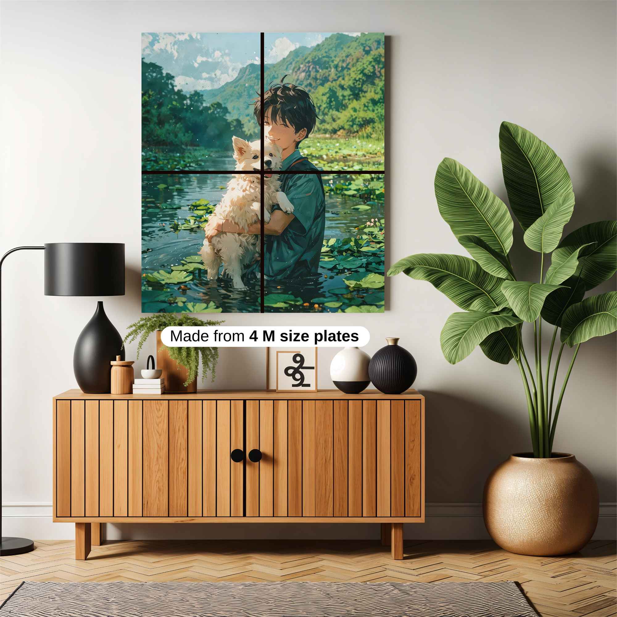 Puppy Serenity Safe Wall Magnetic / M