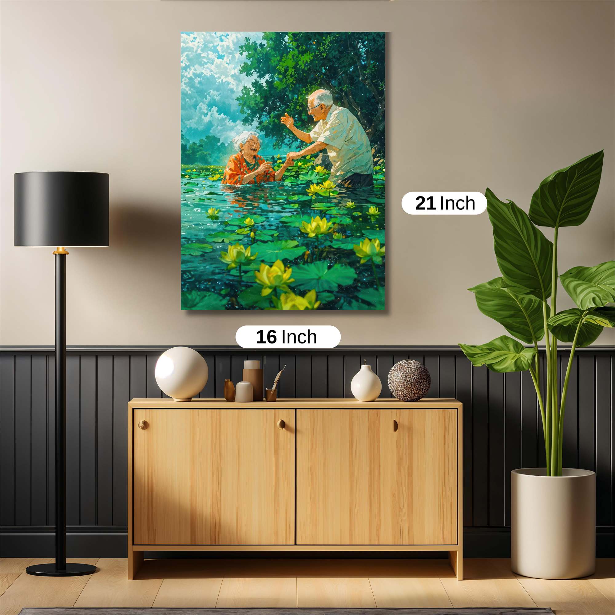 Love Blossoms Safe Wall Magnetic / M