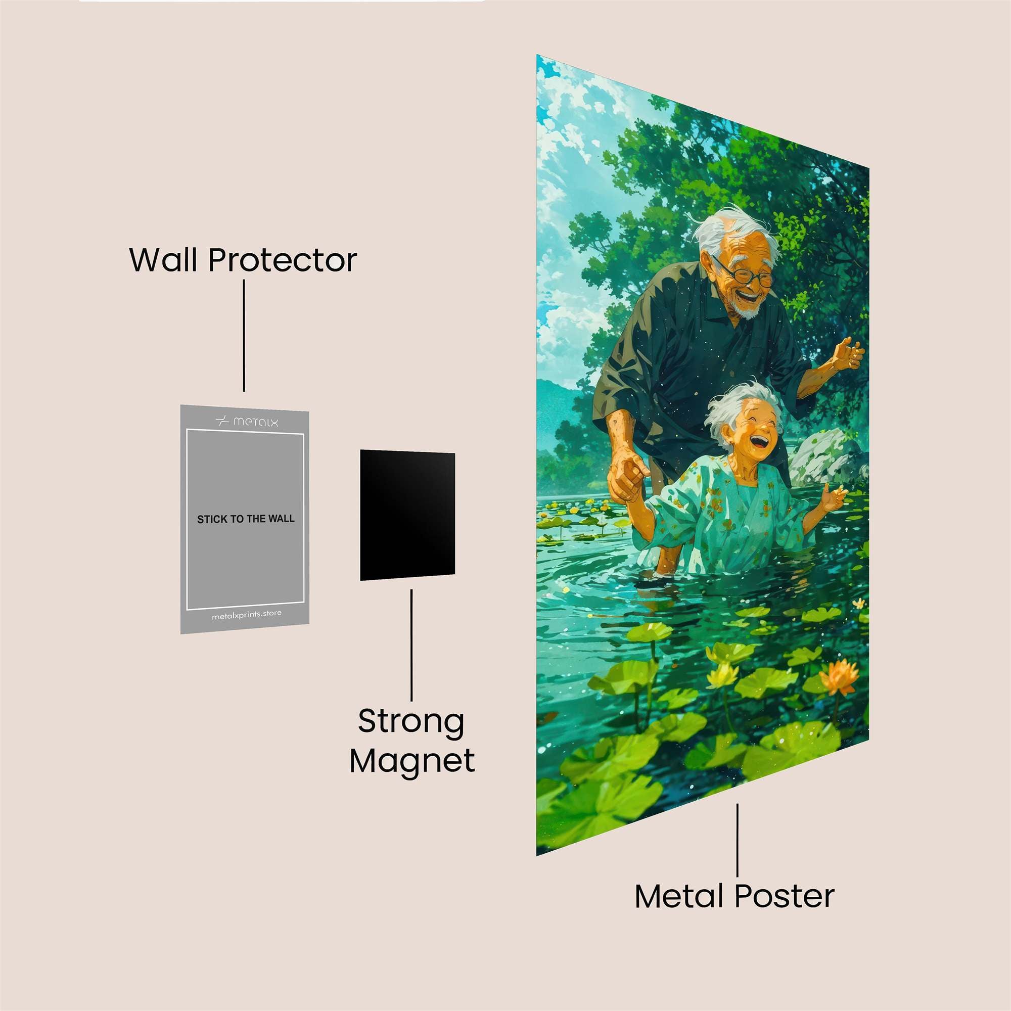 Elders Elated Safe Wall Magnetic / M