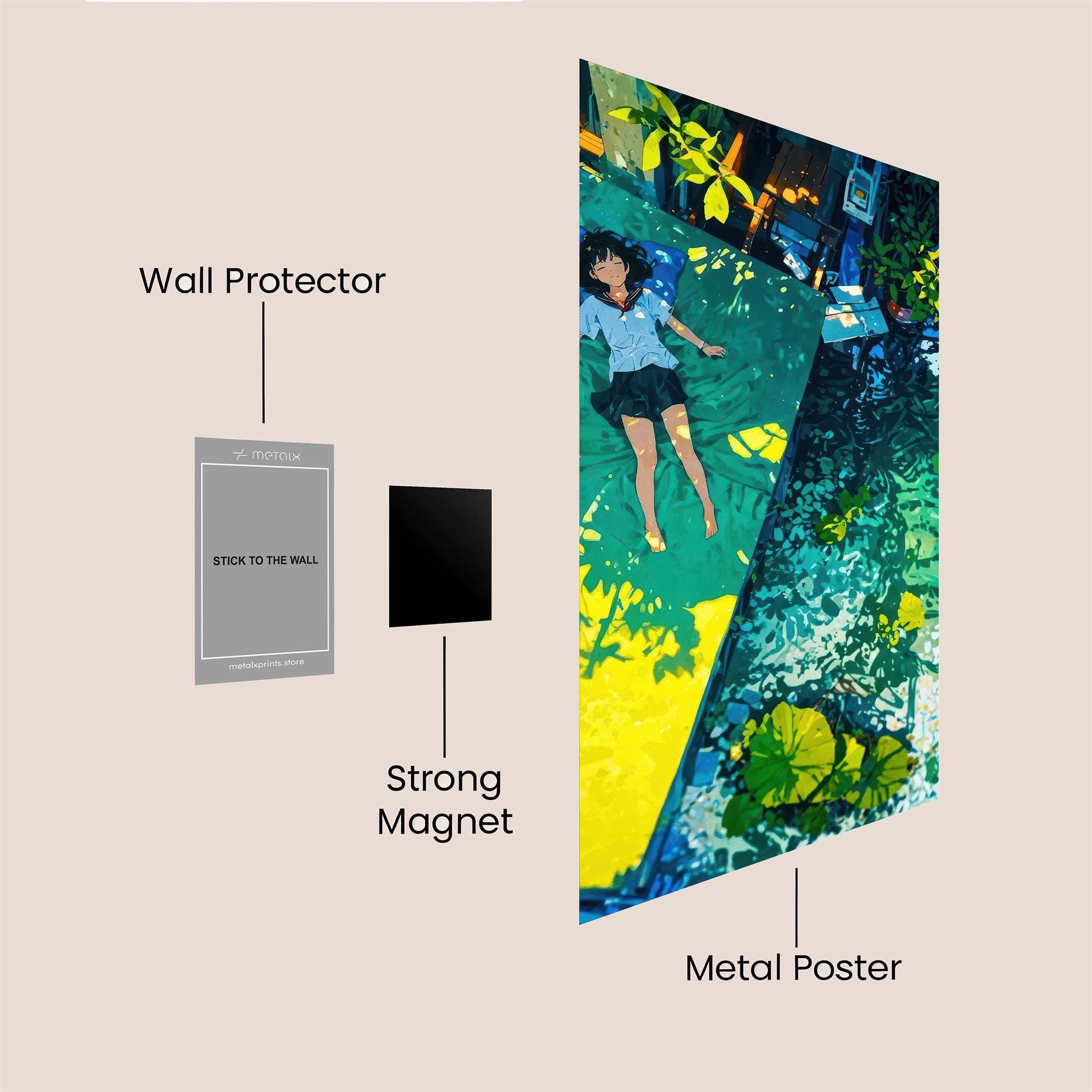 Lily Serenity Safe Wall Magnetic / M