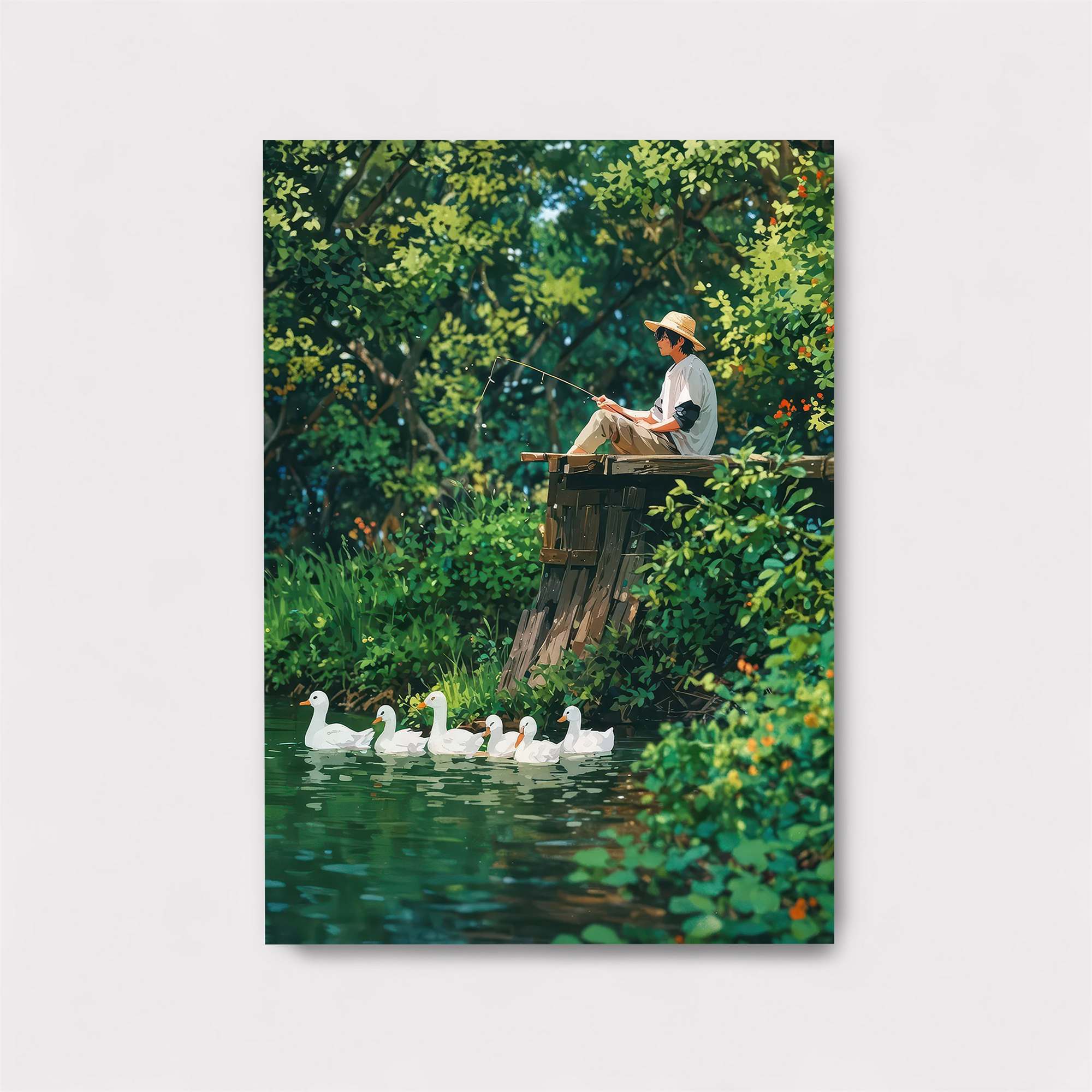 Fisherman's Serenity Safe Wall Magnetic / M