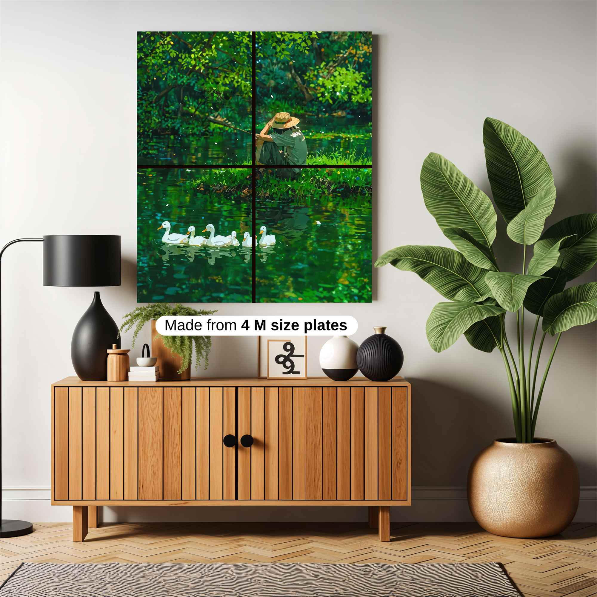 Ducklings Serenity Safe Wall Magnetic / M