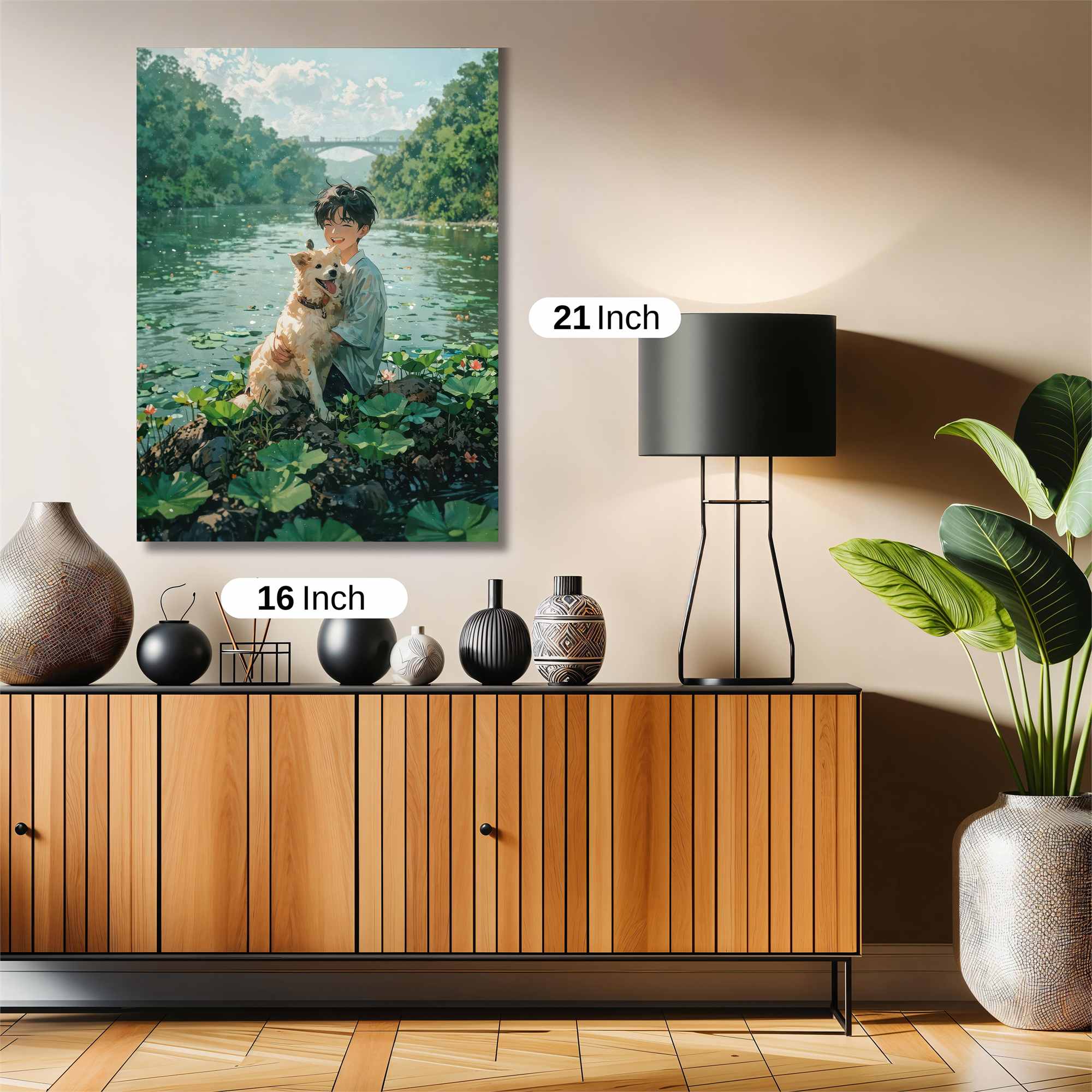 River Serenity Safe Wall Magnetic / M