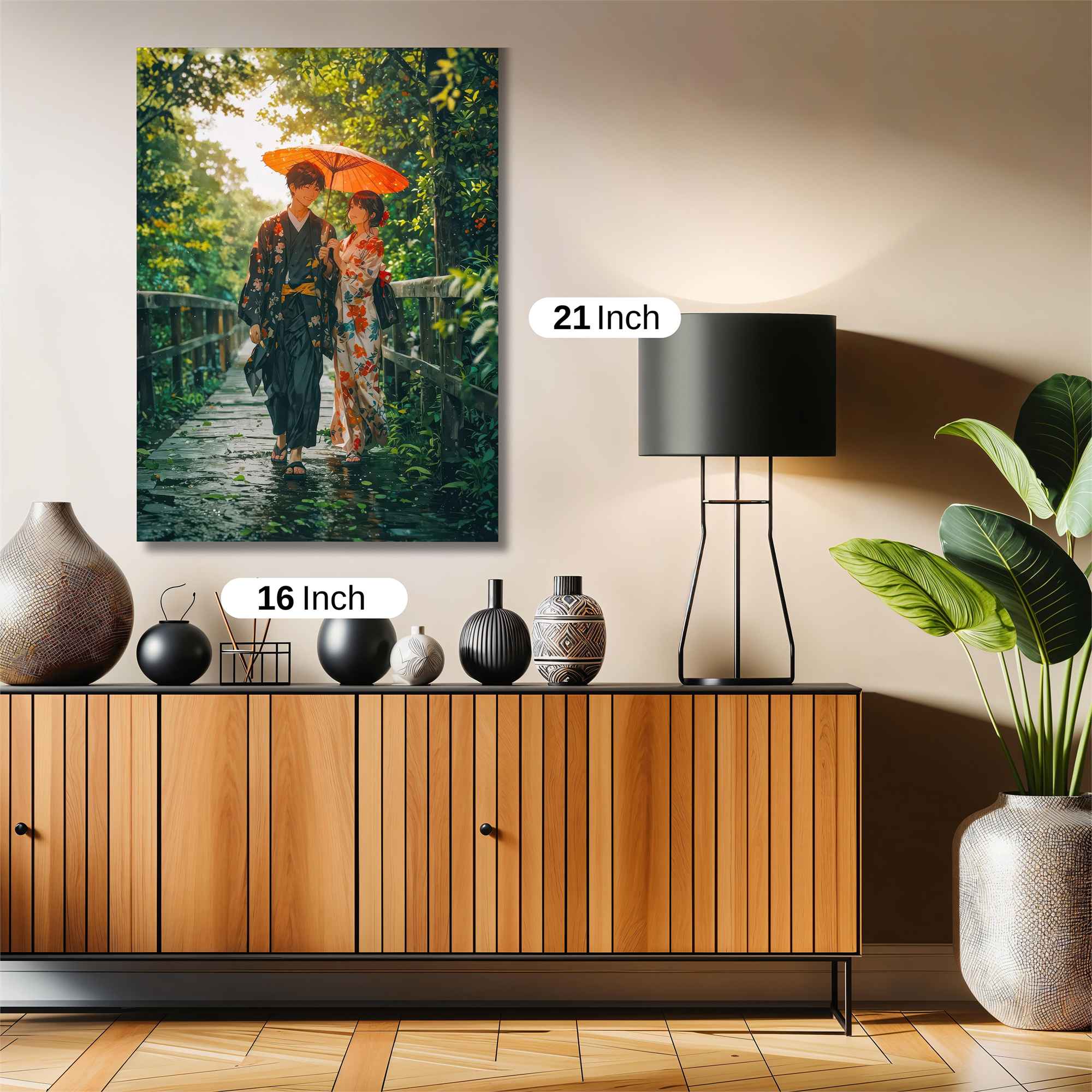 Kimono Serenity Safe Wall Magnetic / M