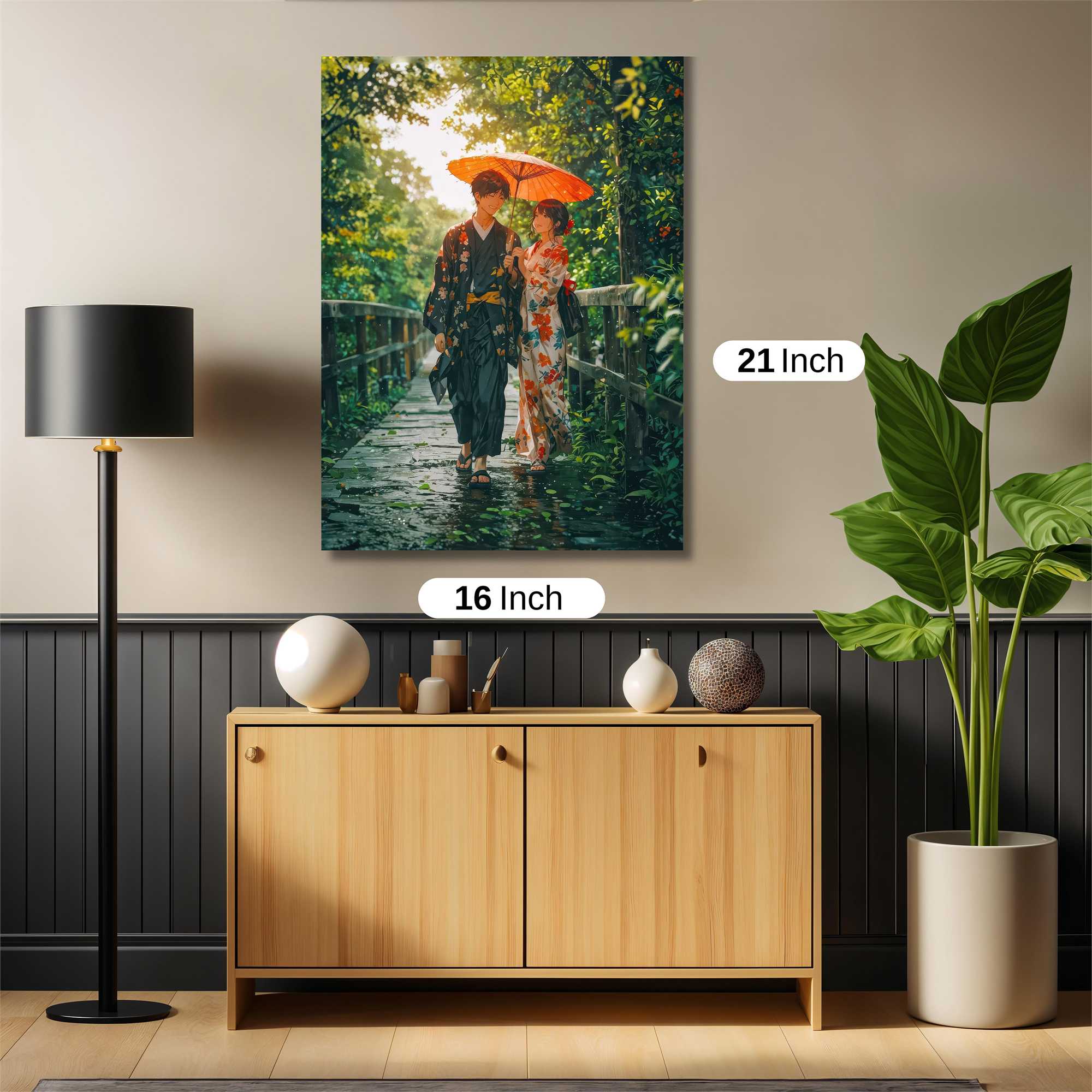 Kimono Serenity Safe Wall Magnetic / M