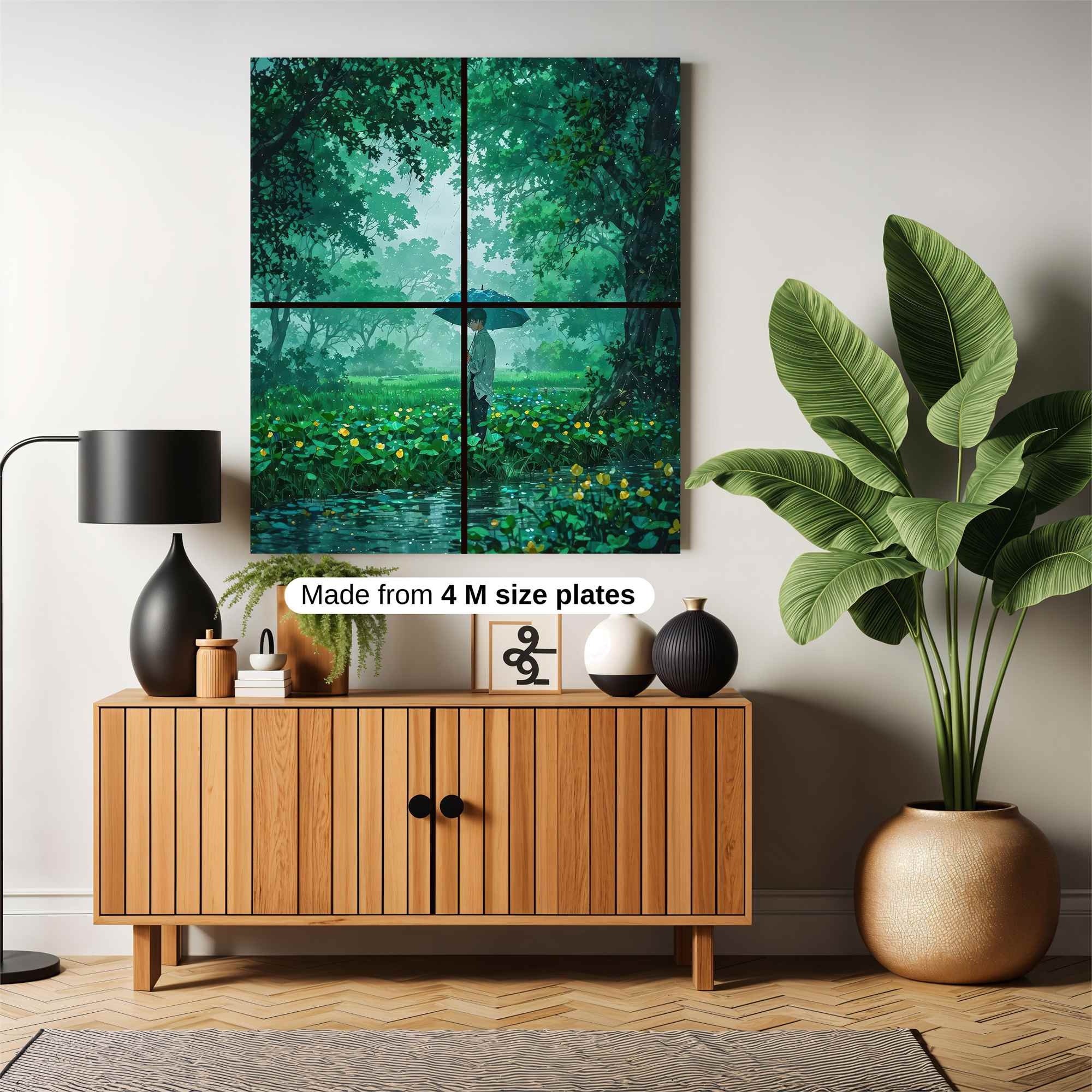 Forest Serenity Safe Wall Magnetic / M