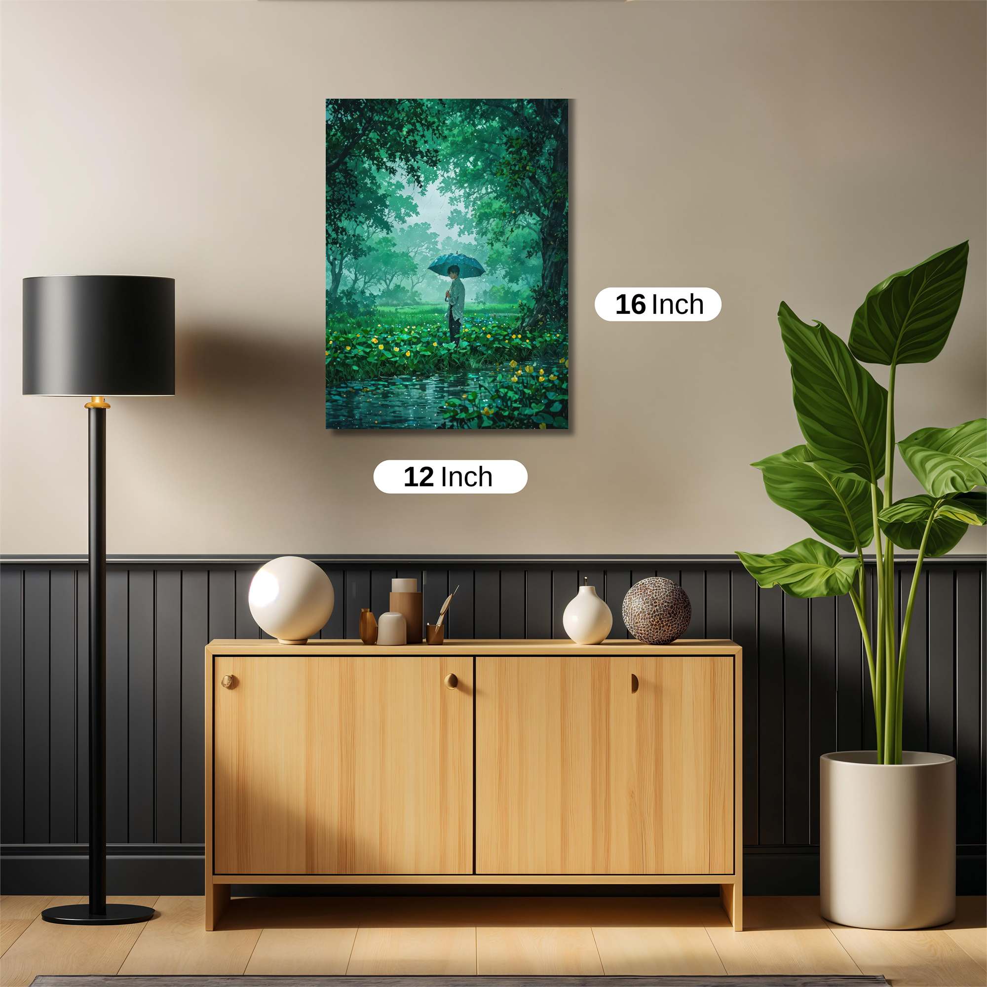 Forest Serenity Safe Wall Magnetic / M